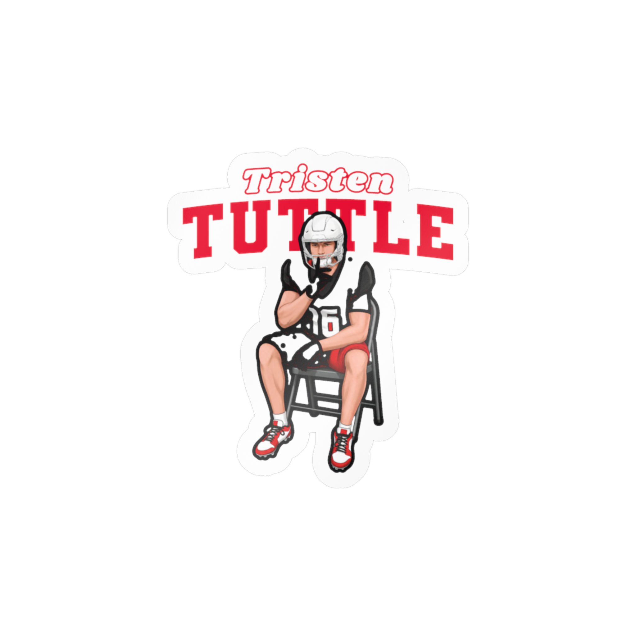 Vinyl Sticker — character_name_arch in Classic