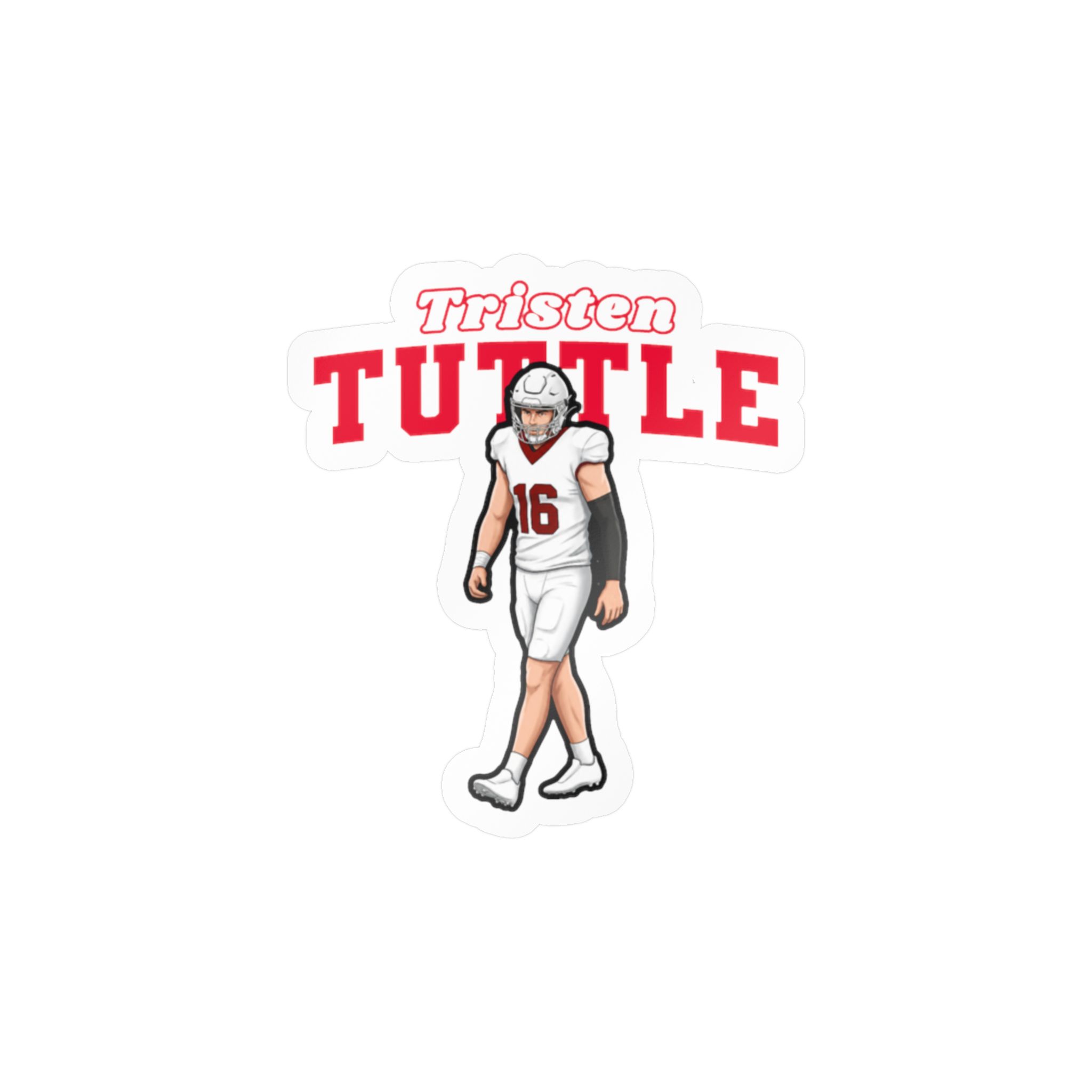 Vinyl Sticker — character_name_arch in Classic