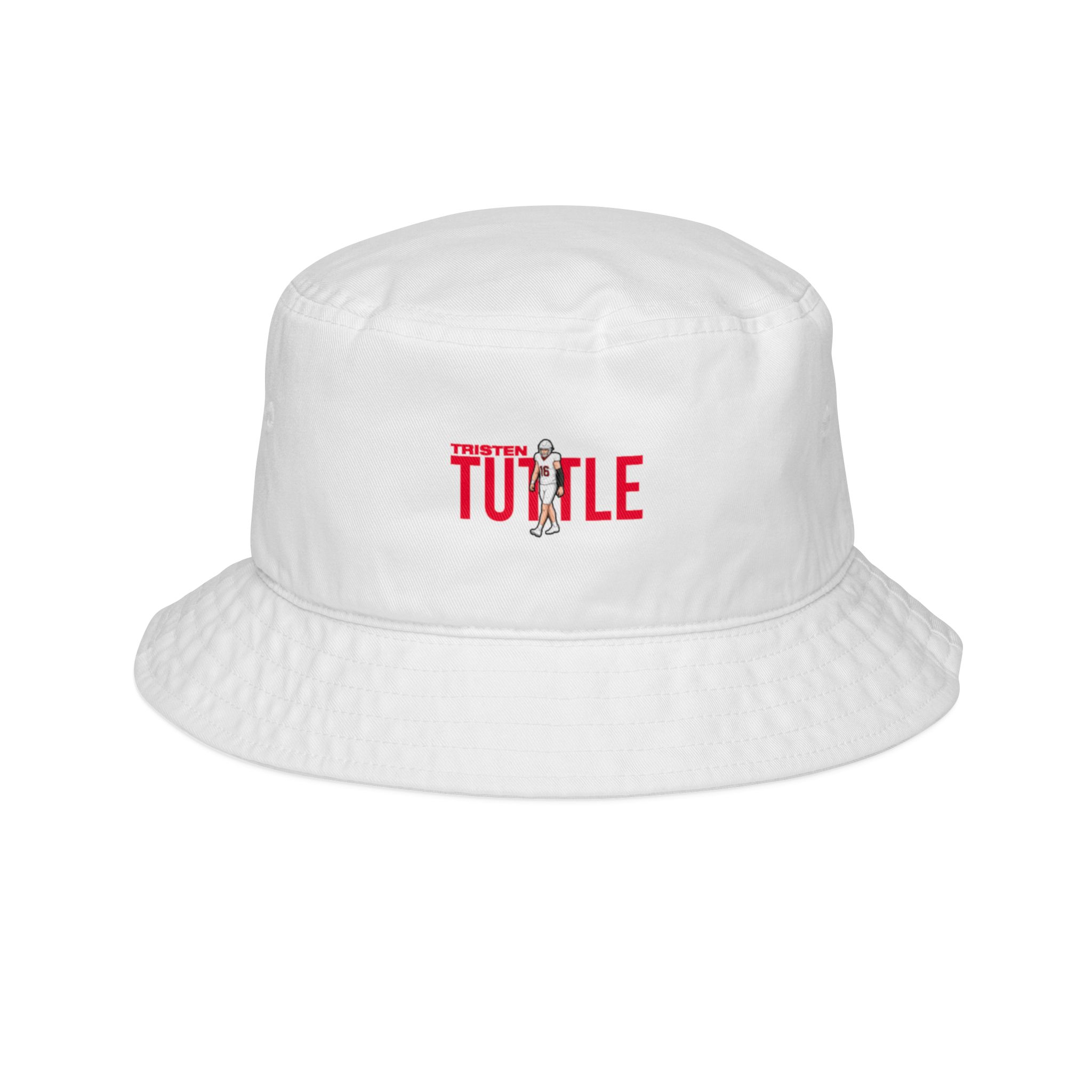 Bucket Hat — character_player_name in White