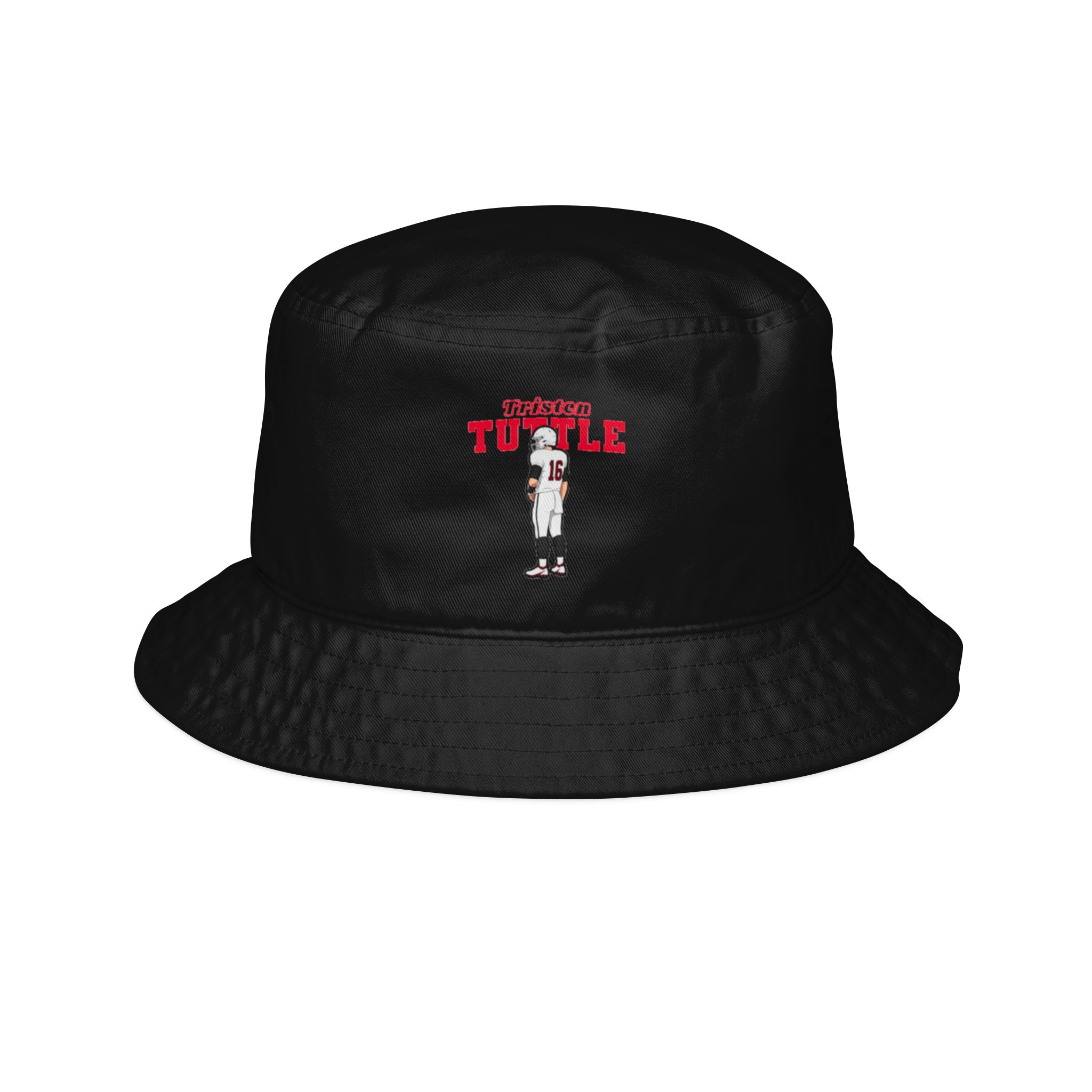 Bucket Hat — character_name_arch in Black
