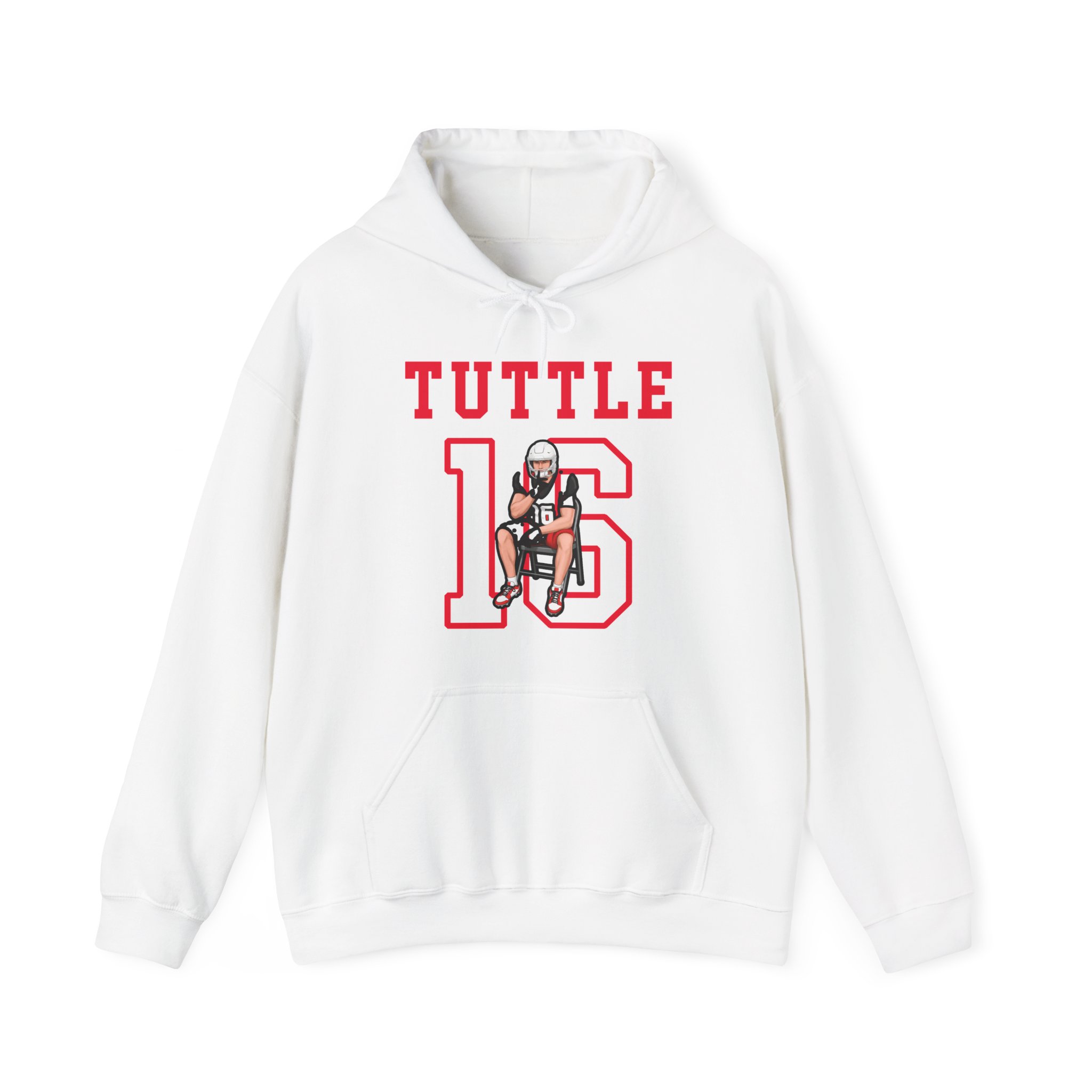 Hoodie — character_shirsey in White