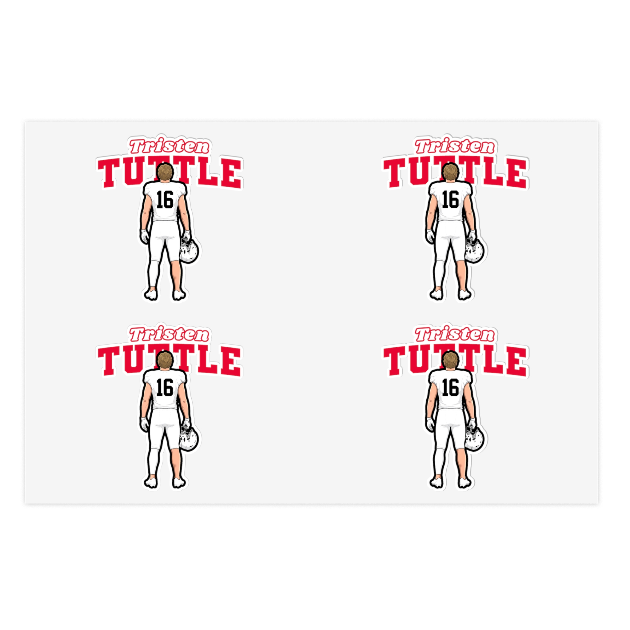 Sticker Sheet — character_name_arch in Classic