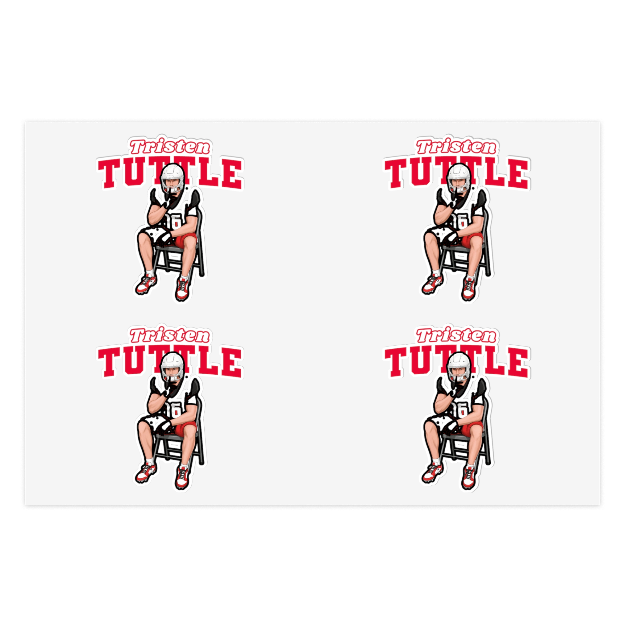 Sticker Sheet — character_name_arch in Classic