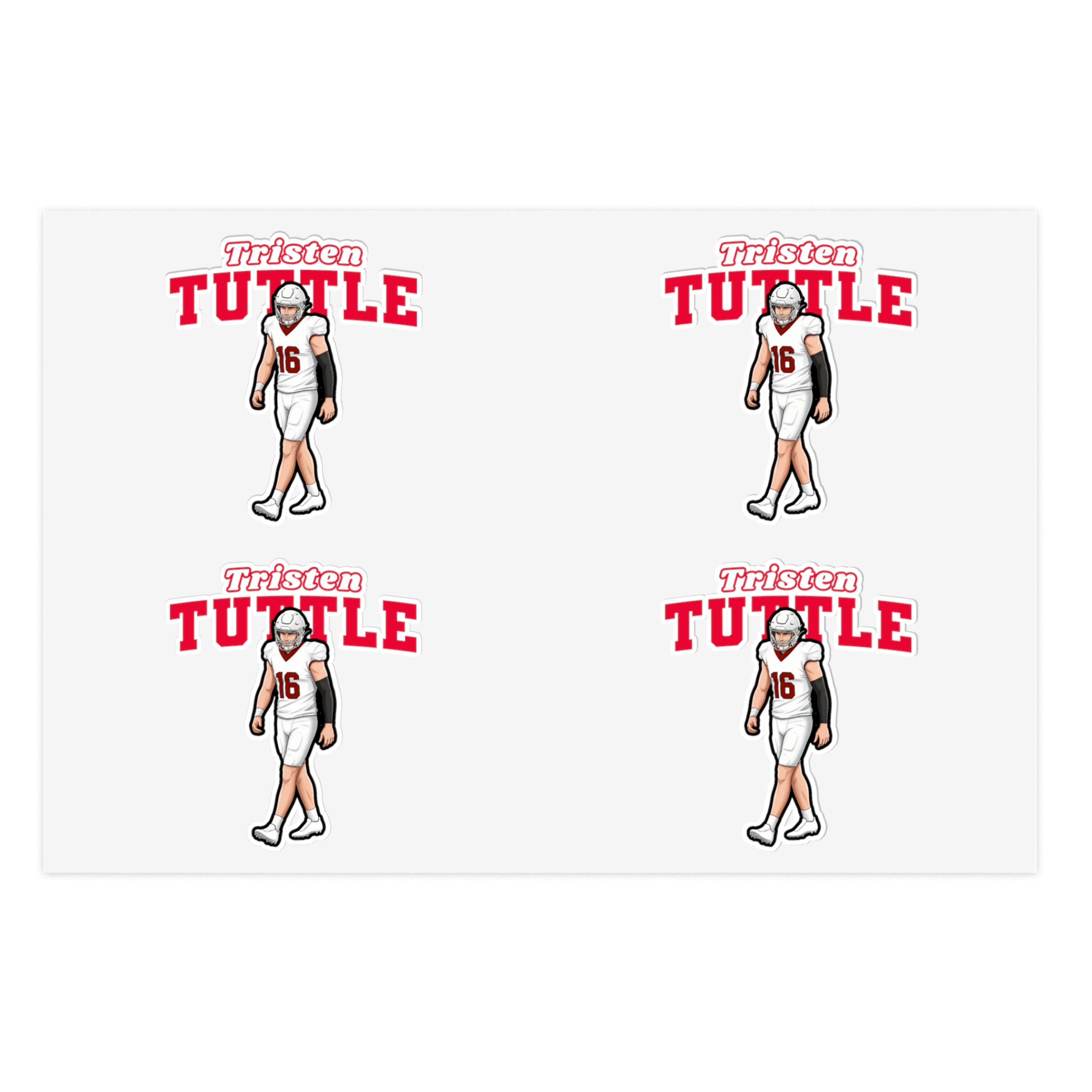 Sticker Sheet — character_name_arch in Classic