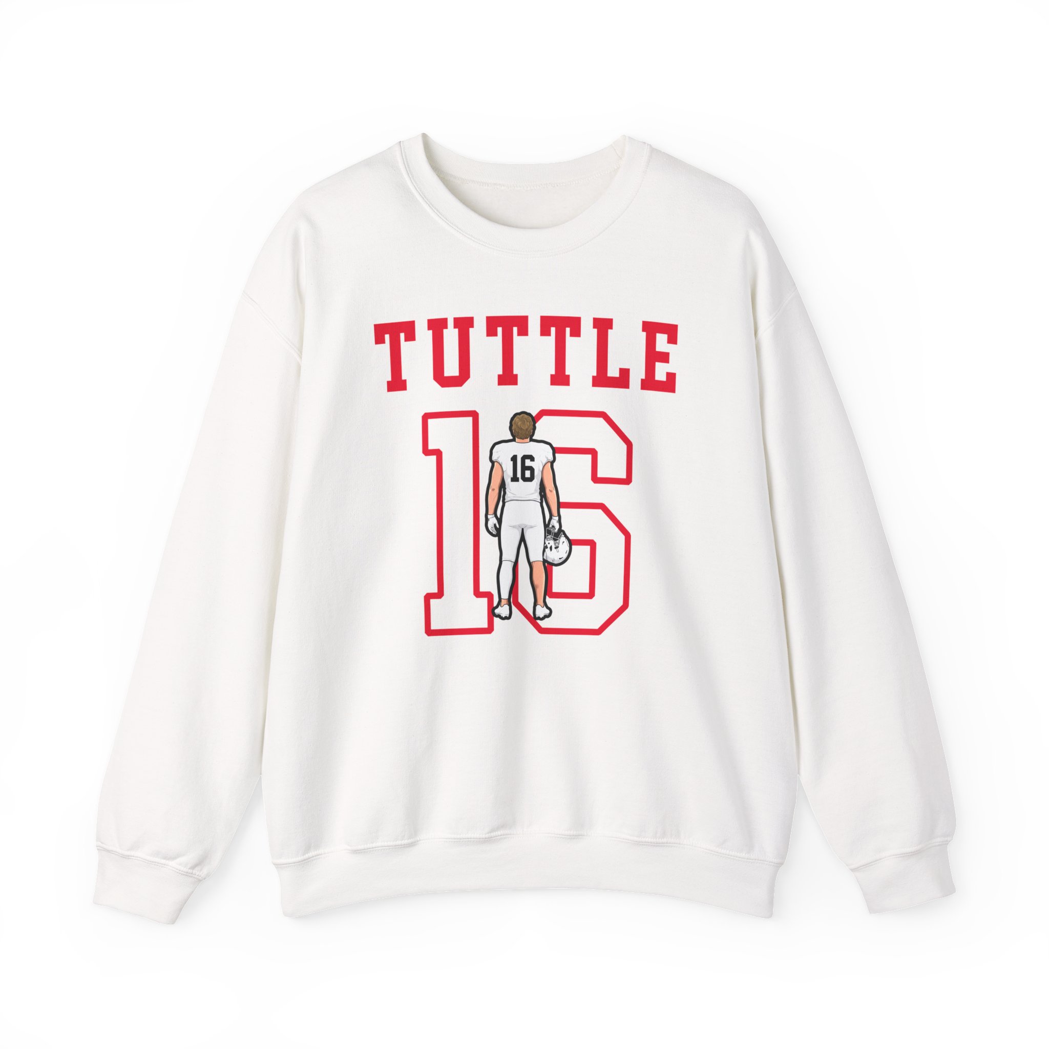 Crewneck Sweatshirt — character_shirsey in White