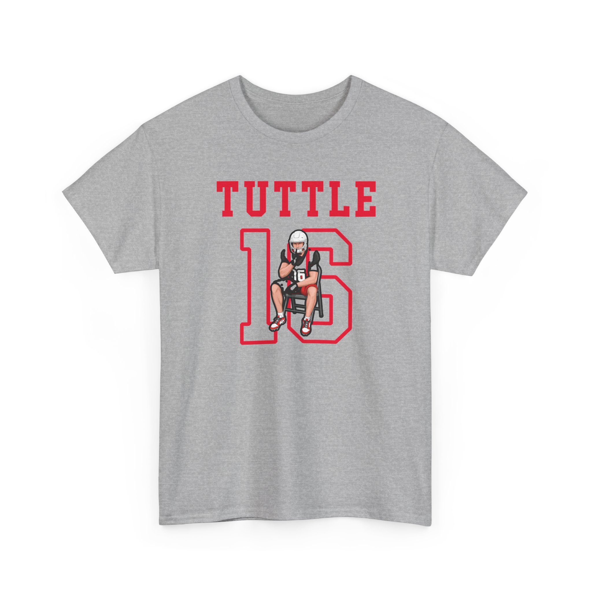 Tee — character_shirsey in Grey