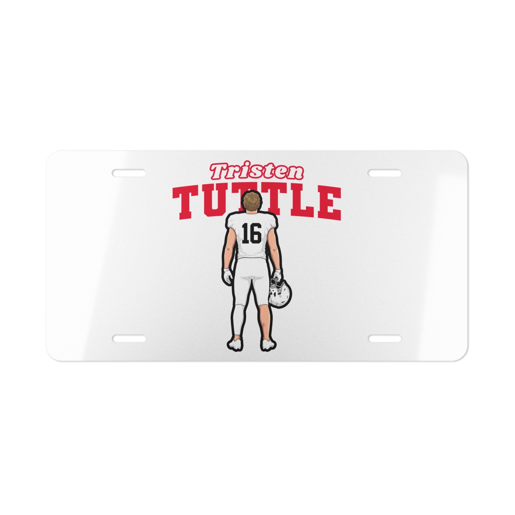 License Plate — character_name_arch in Classic