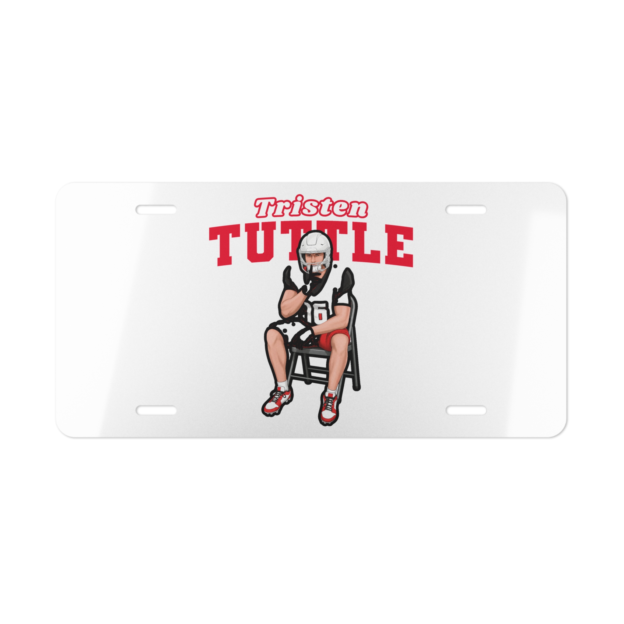 License Plate — character_name_arch in Classic