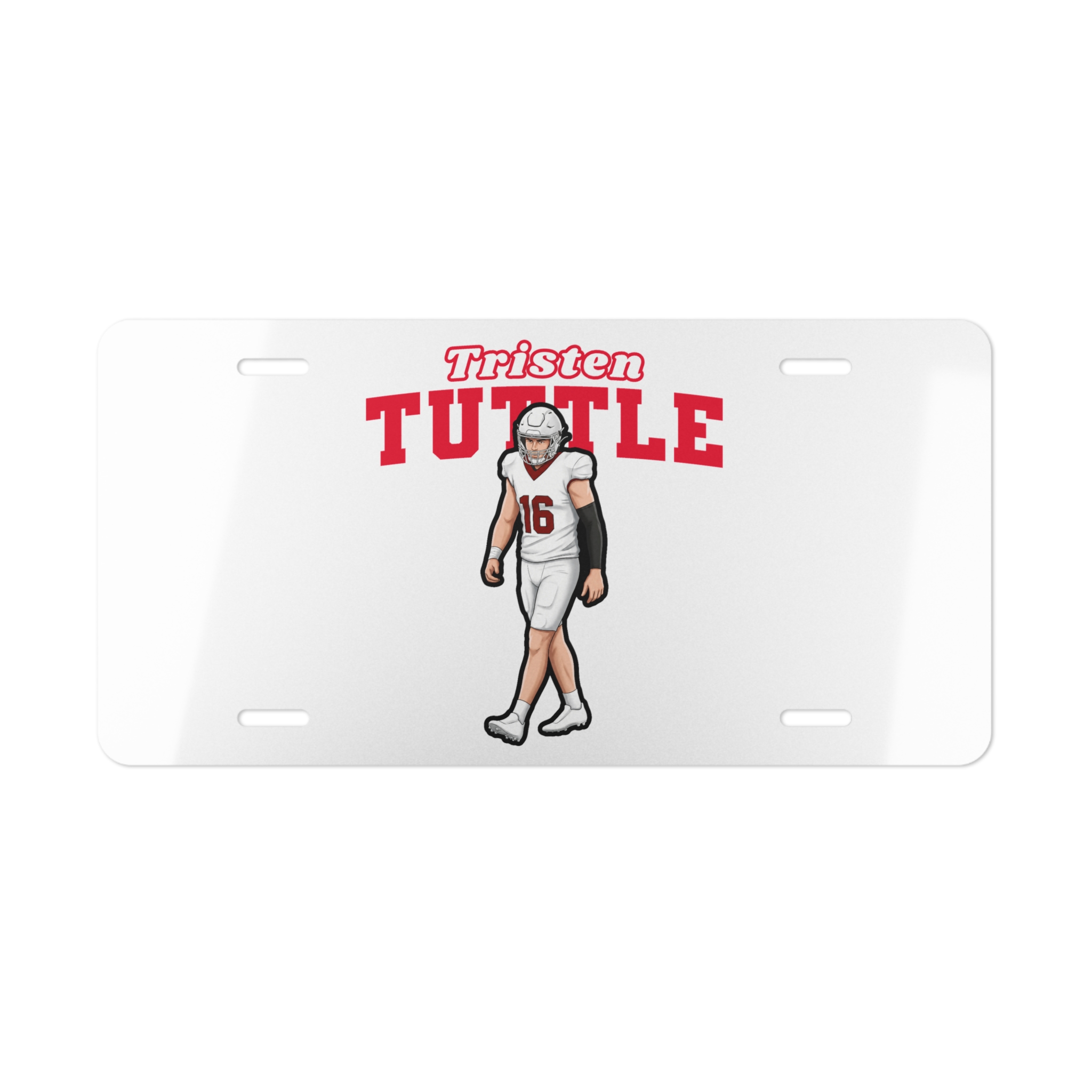 License Plate — character_name_arch in Classic
