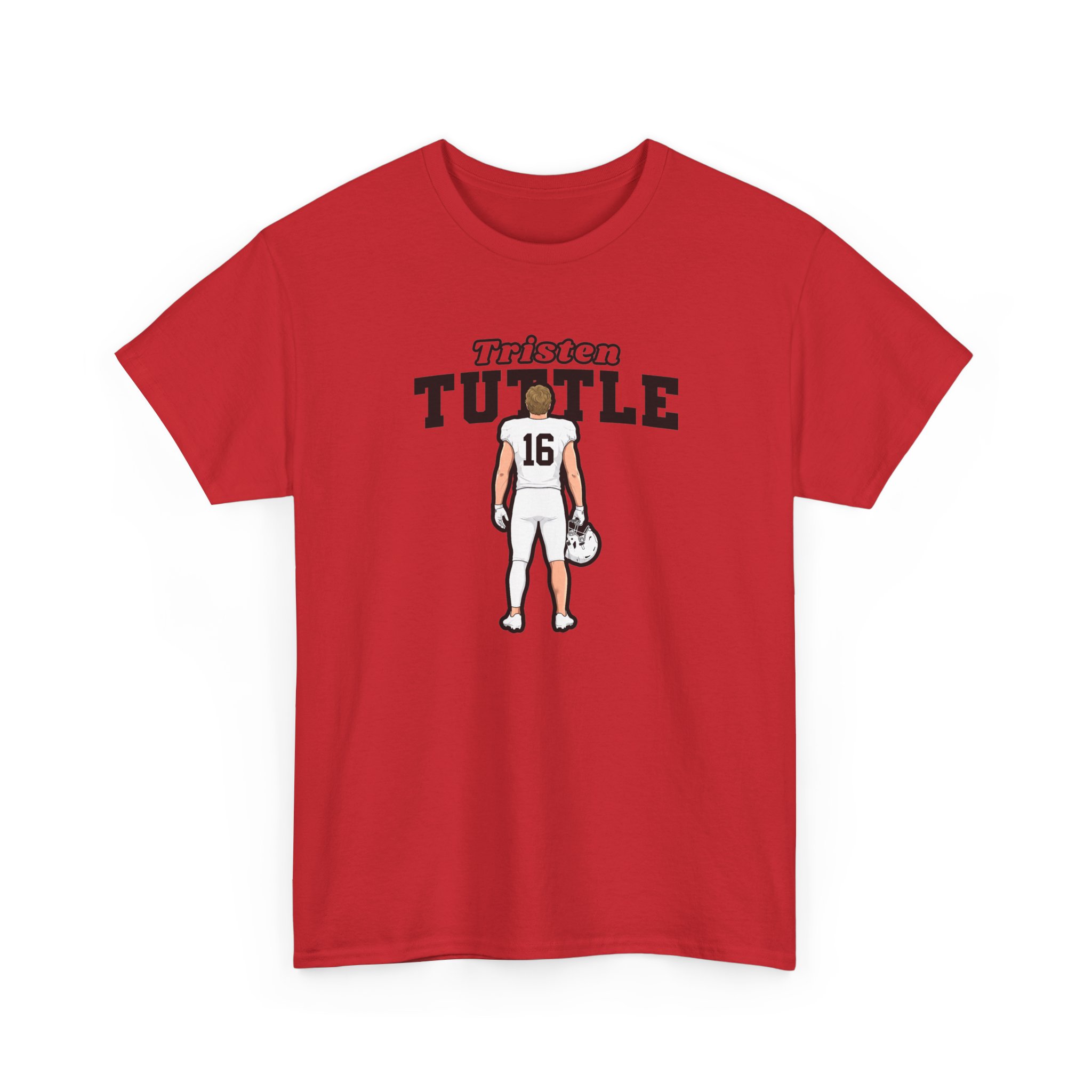 Tee — character_name_arch in Red