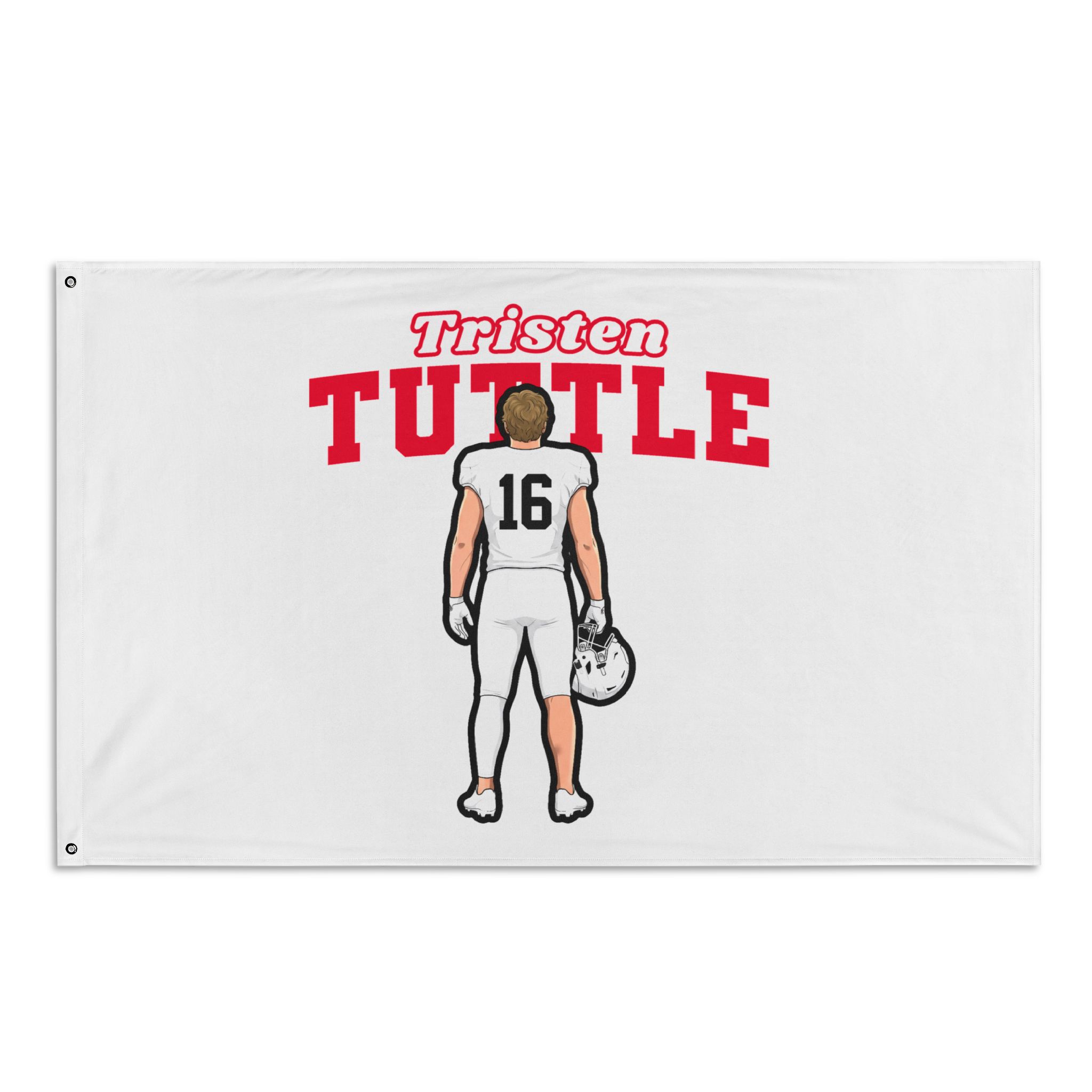 Flag (35 × 56 in) — character_name_arch in Classic