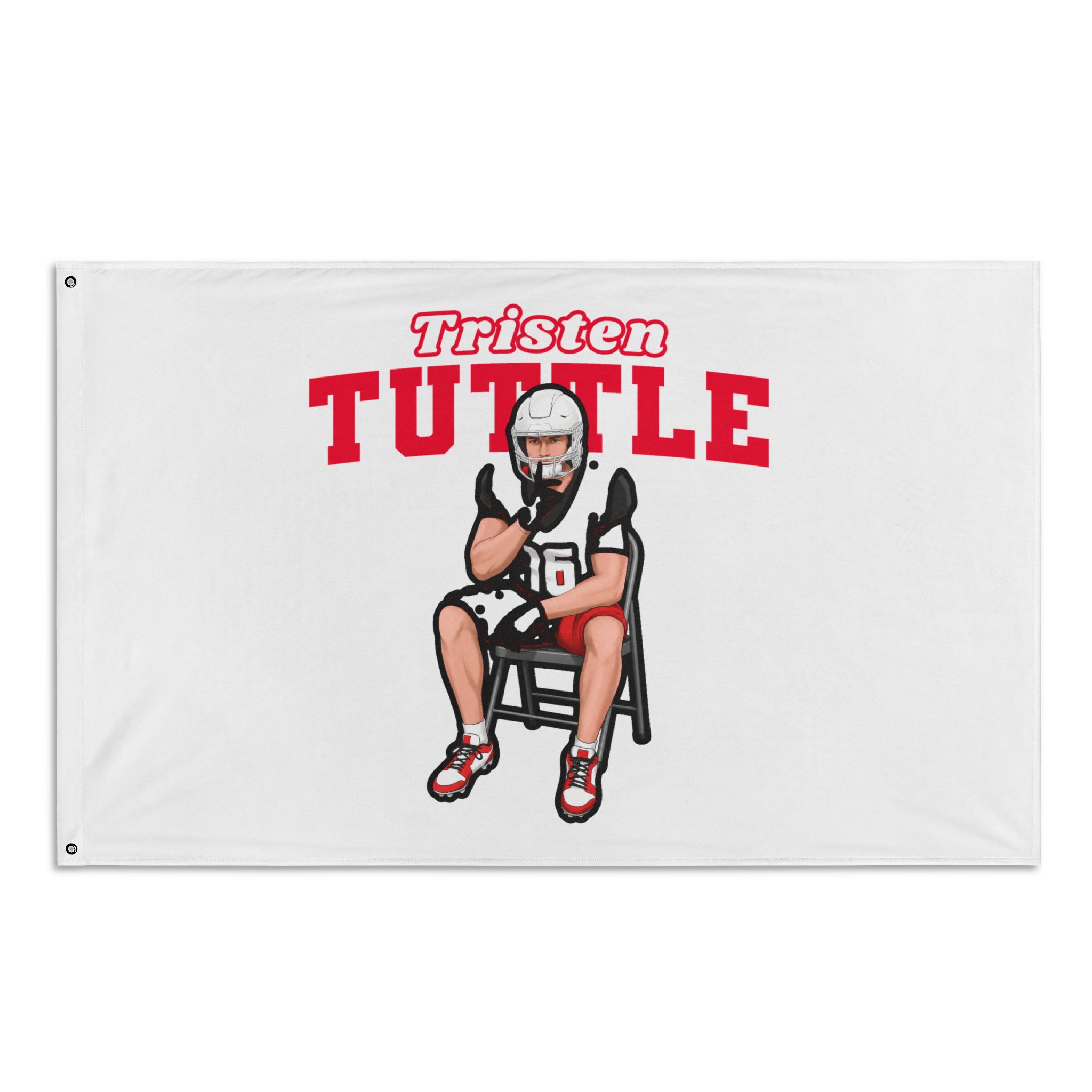 Flag (35 × 56 in) — character_name_arch in Classic