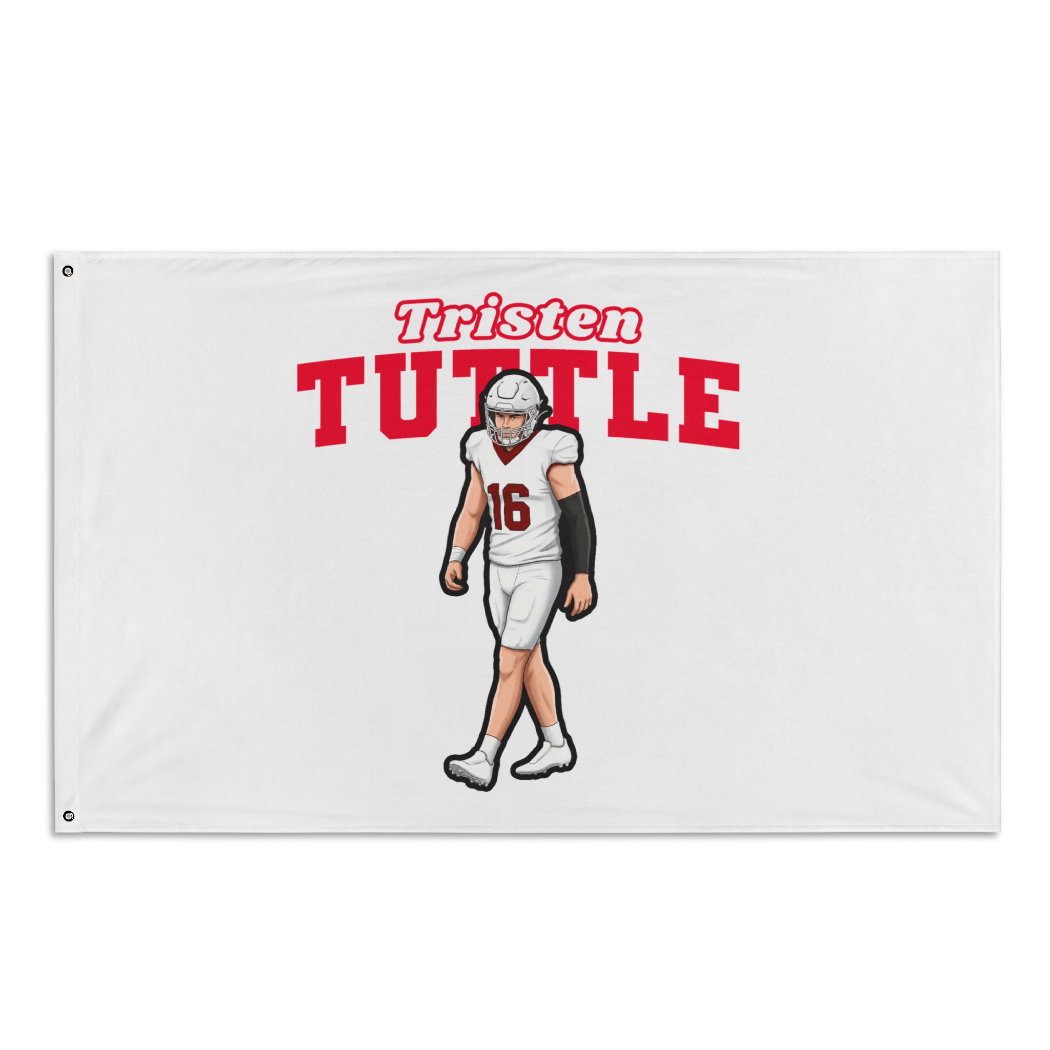 Flag (35 × 56 in) — character_name_arch in Classic