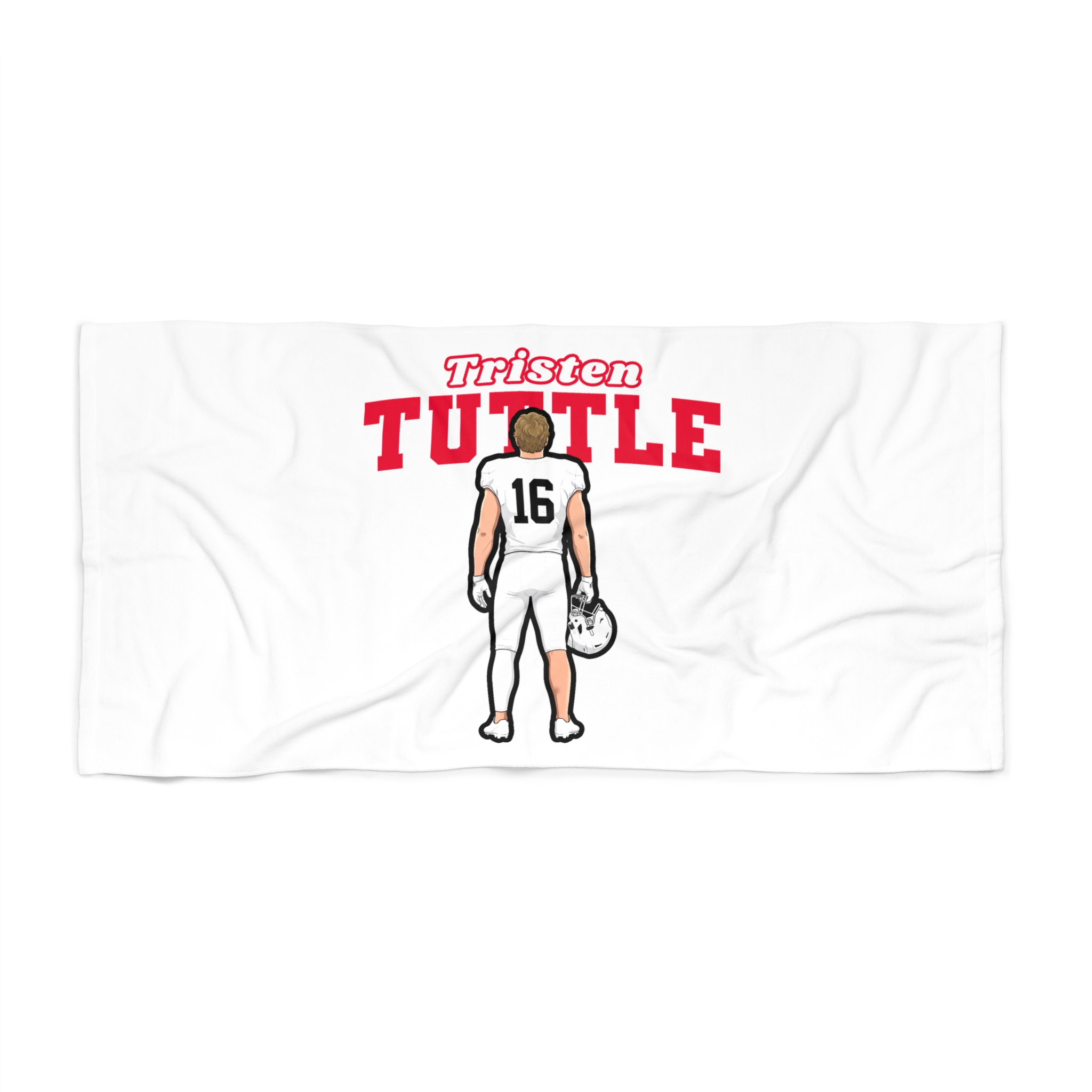 Beach Towel — character_name_arch in Classic