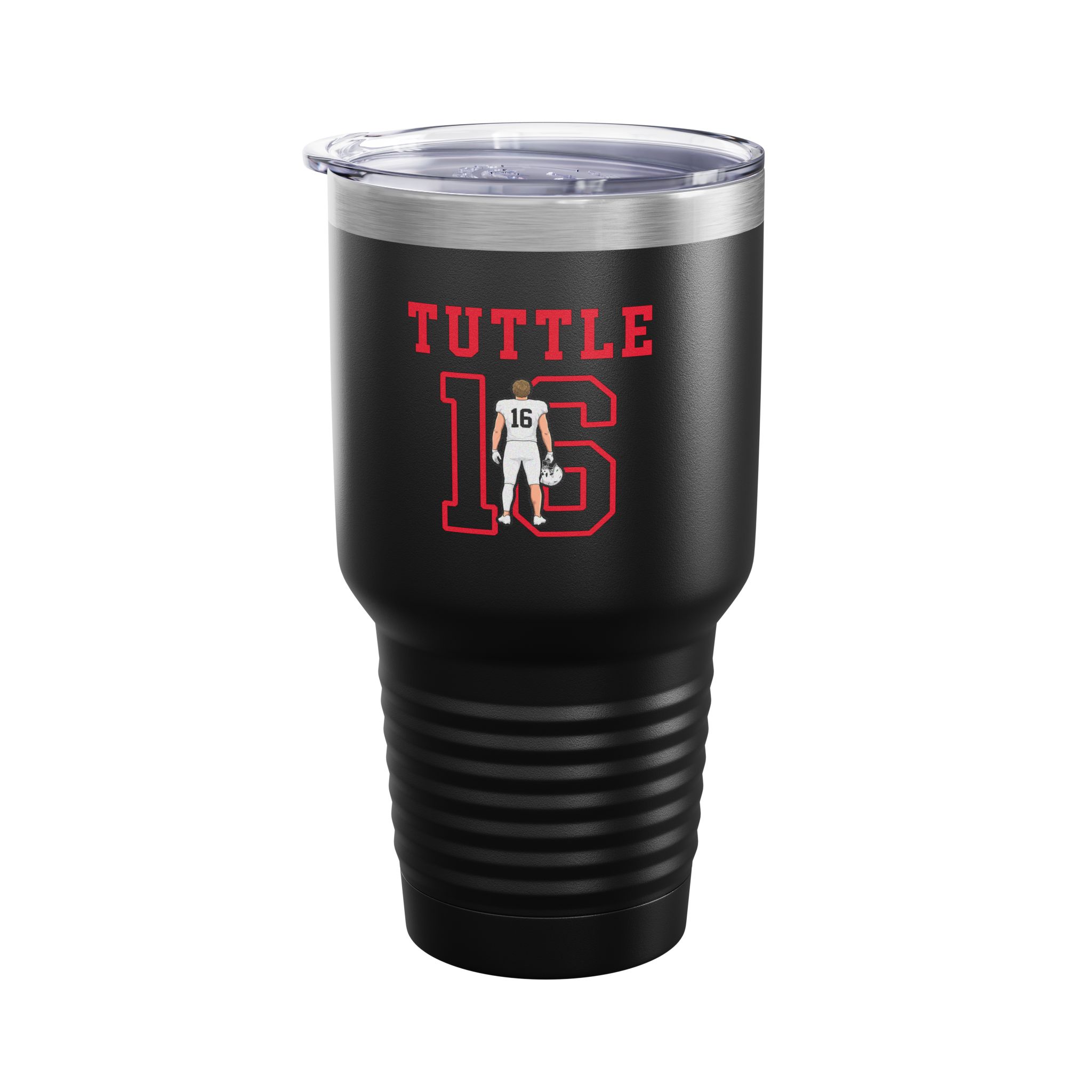 30oz Tumbler — character_shirsey in Black