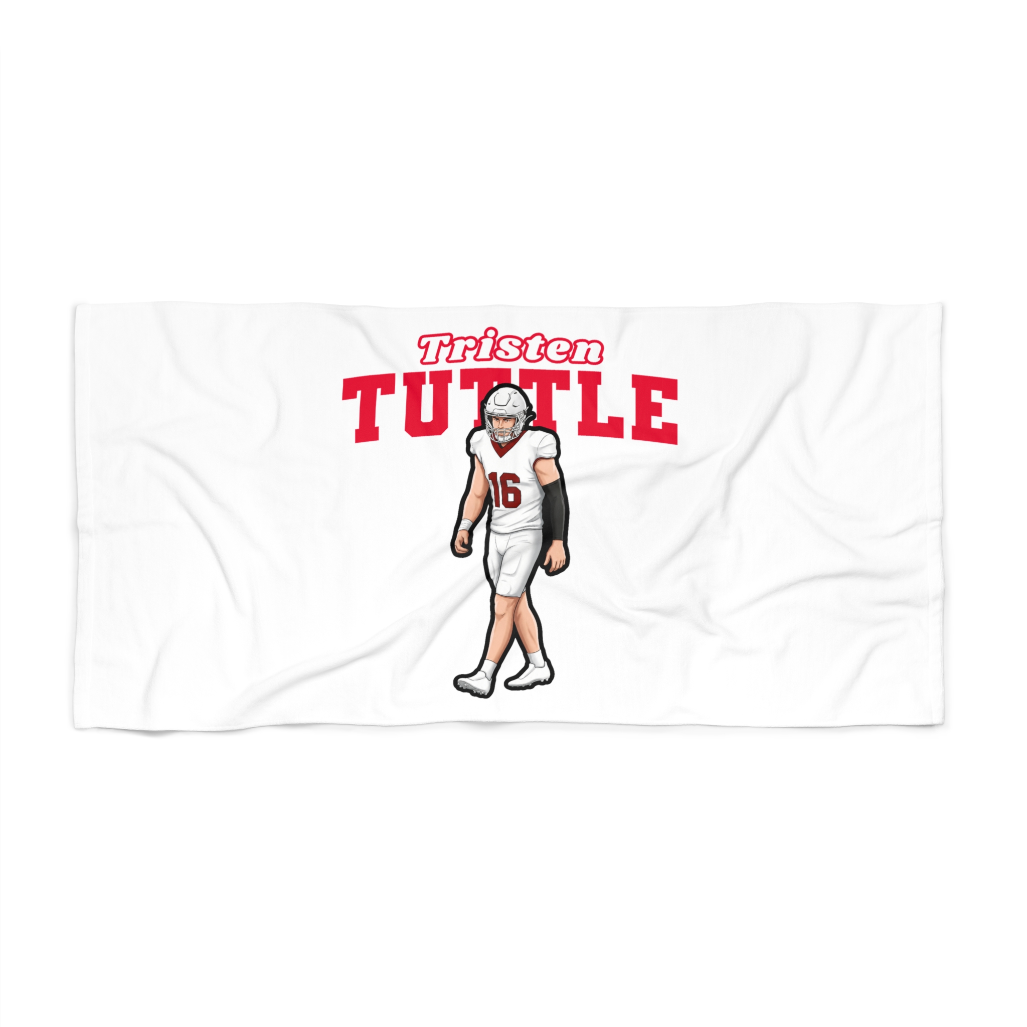 Beach Towel — character_name_arch in Classic