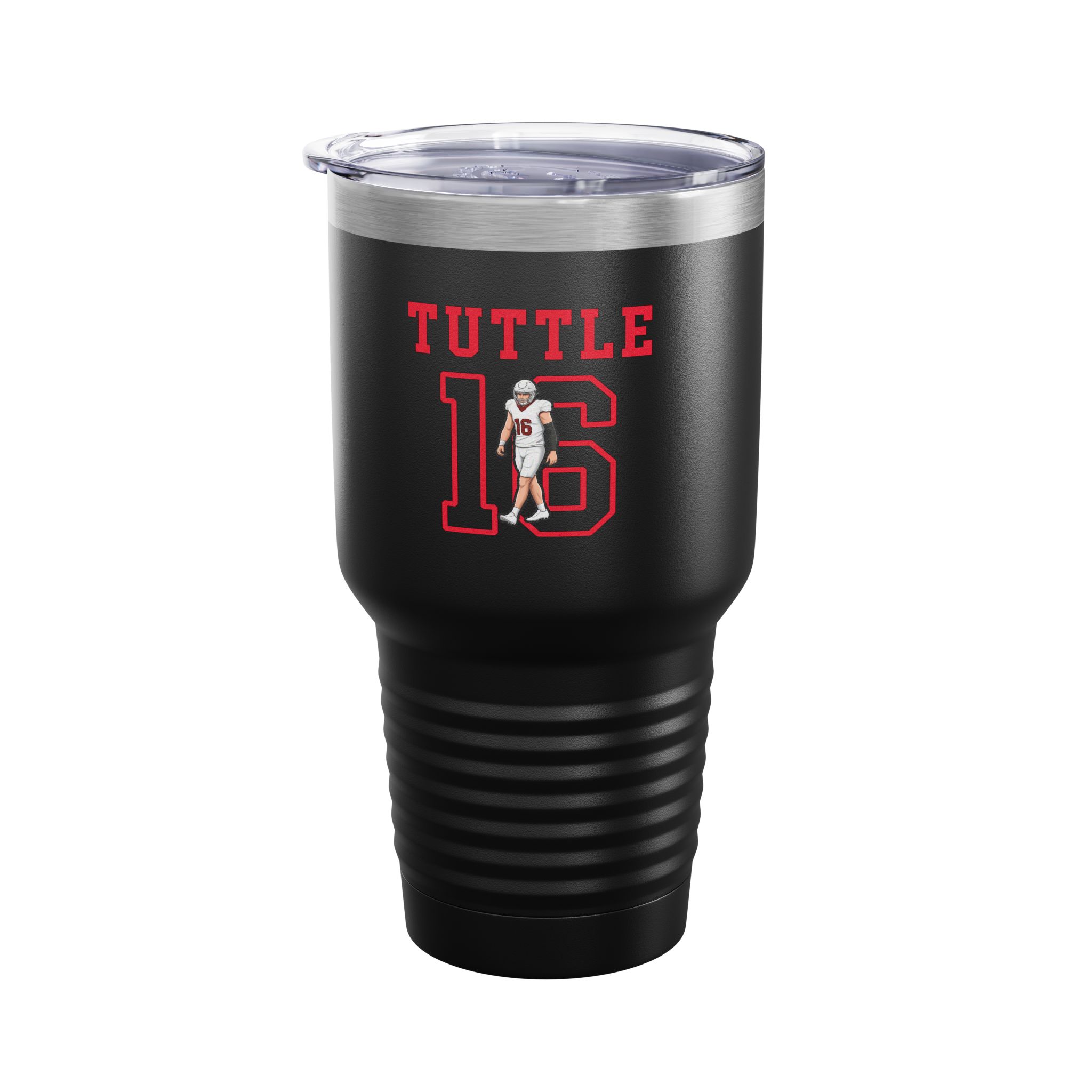 30oz Tumbler — character_shirsey in Black