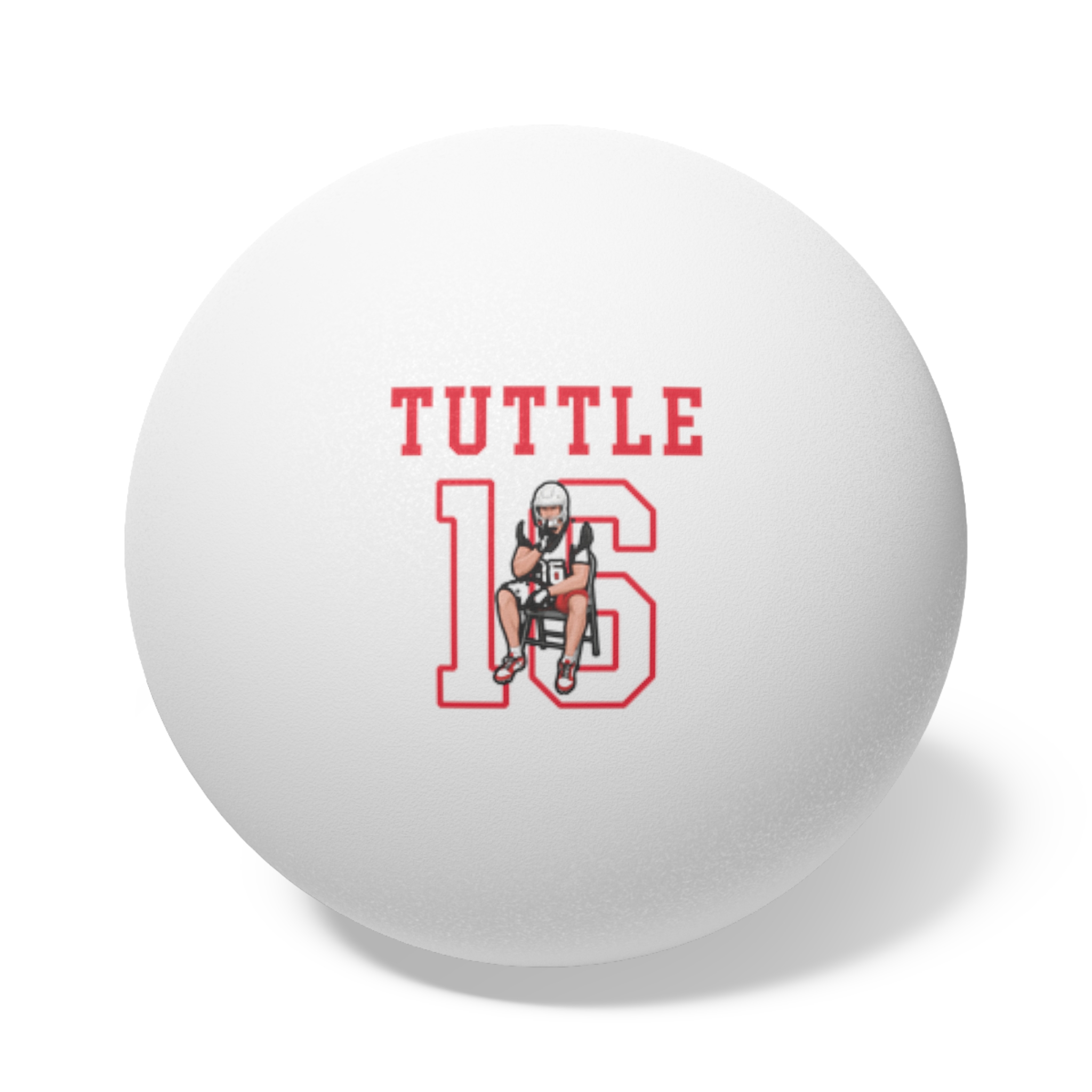 Ping Pong Balls, 6 pcs — character_shirsey in White