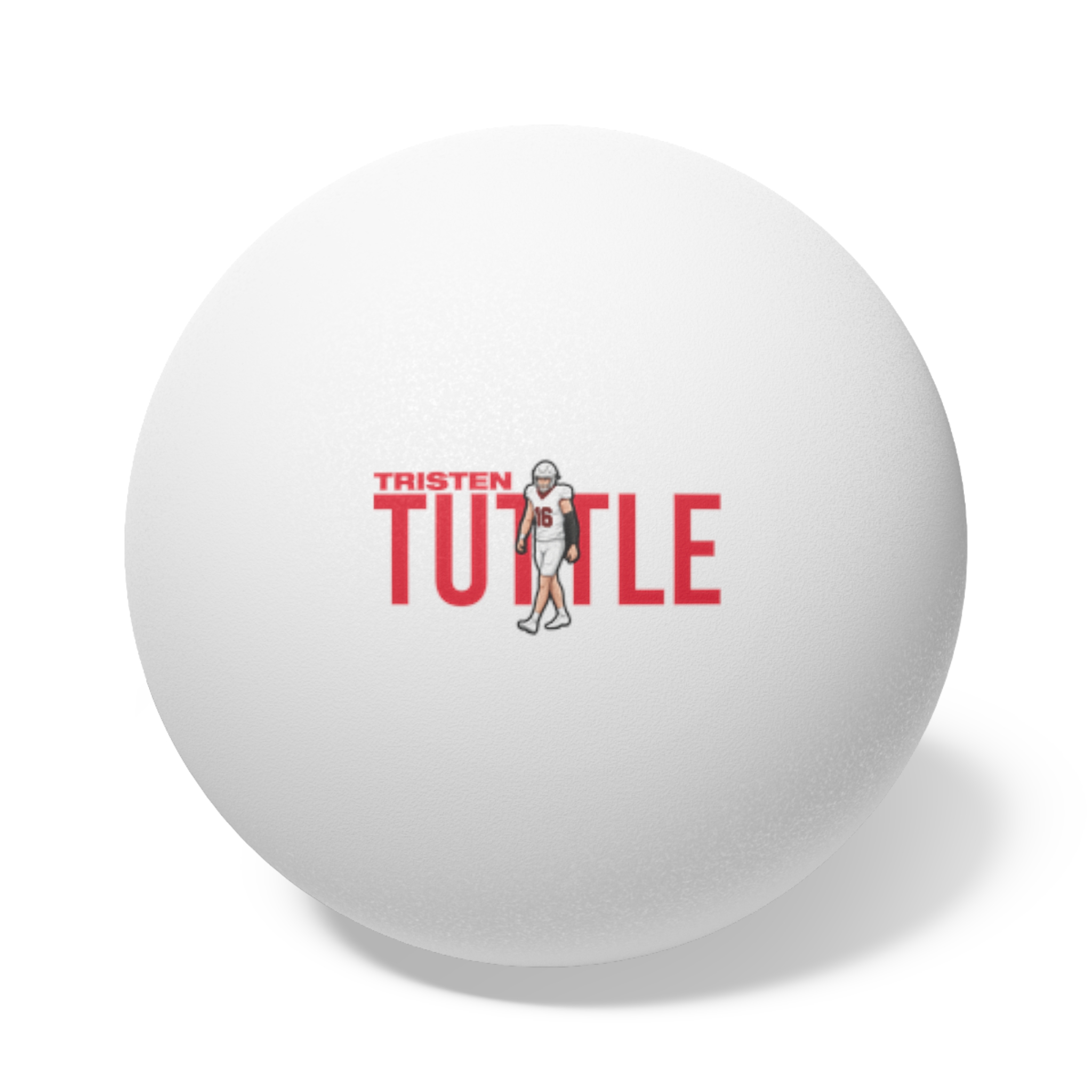 Ping Pong Balls, 6 pcs — character_player_name in White