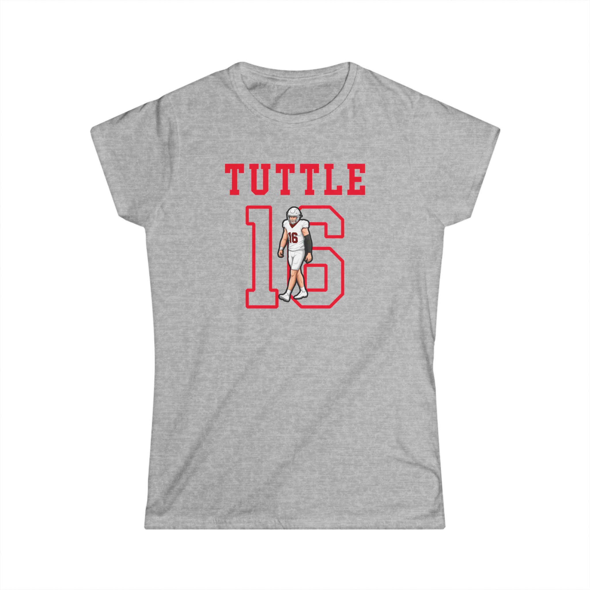 Women's Softstyle Tee — character_shirsey in Grey