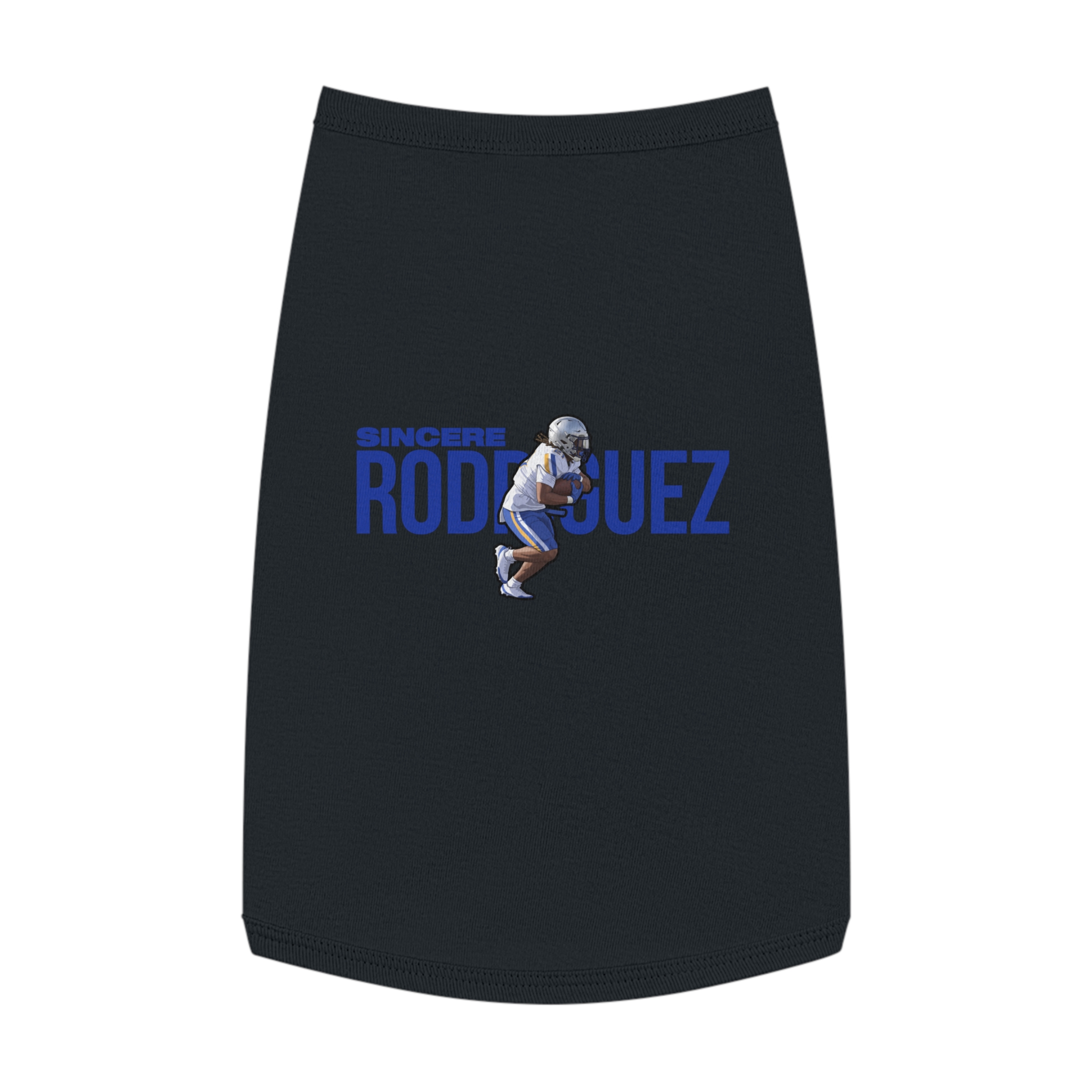Pet Tank Top — character_player_name in White