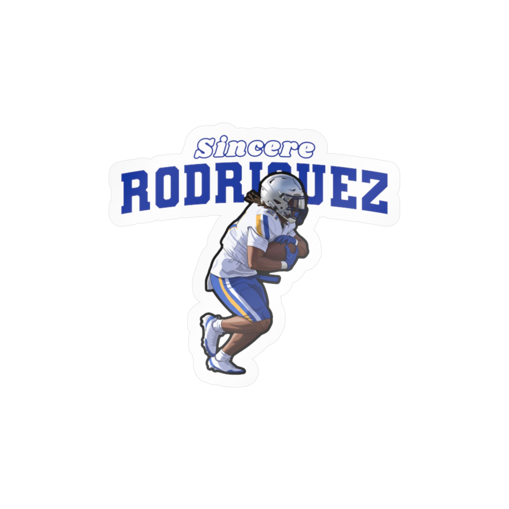 Vinyl Sticker — character_name_arch in Classic