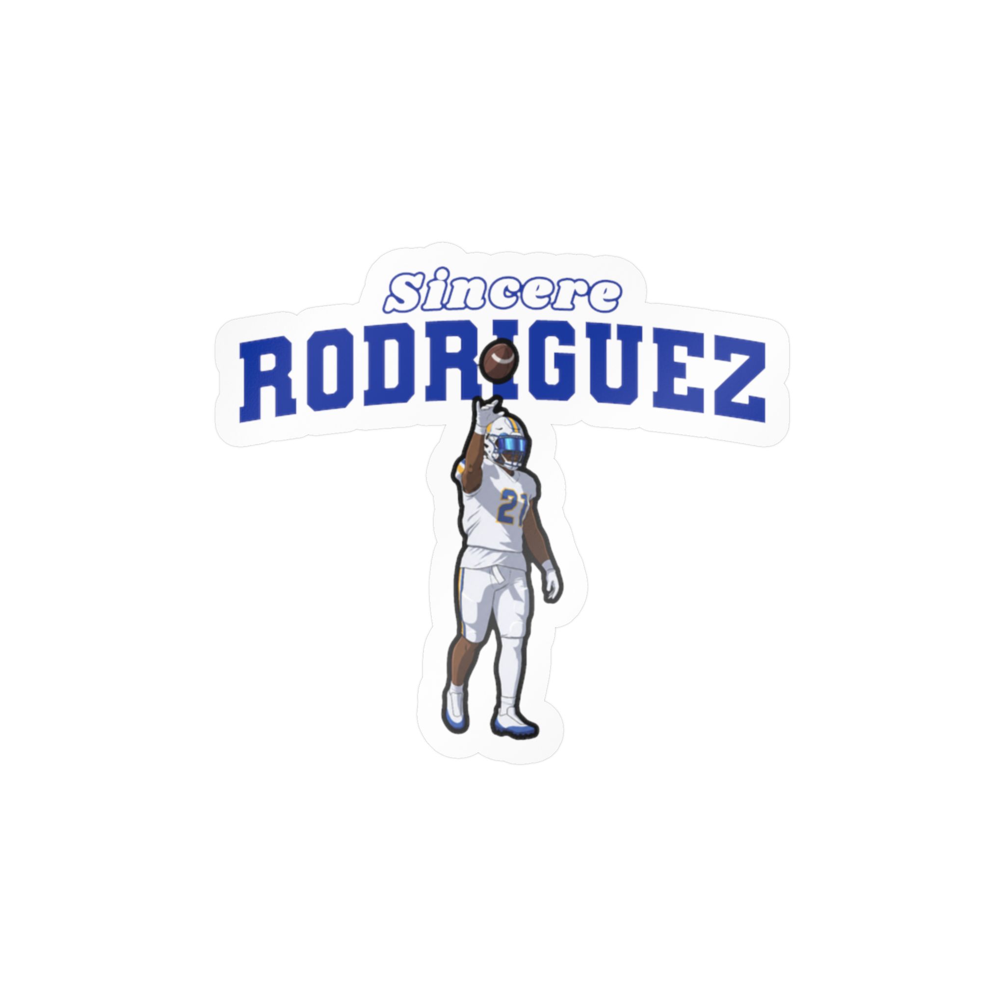 Vinyl Sticker — character_name_arch in Classic