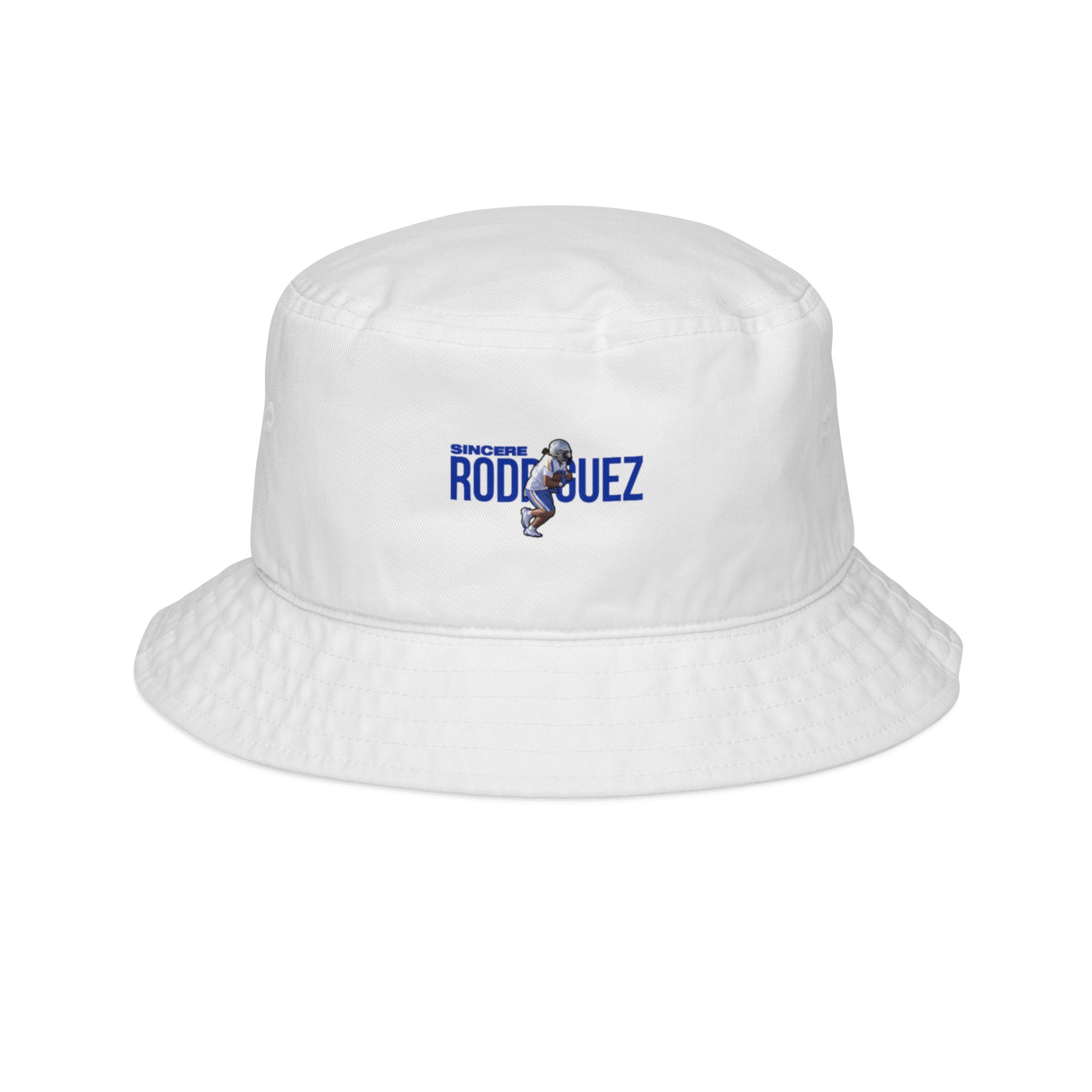 Bucket Hat — character_player_name in White