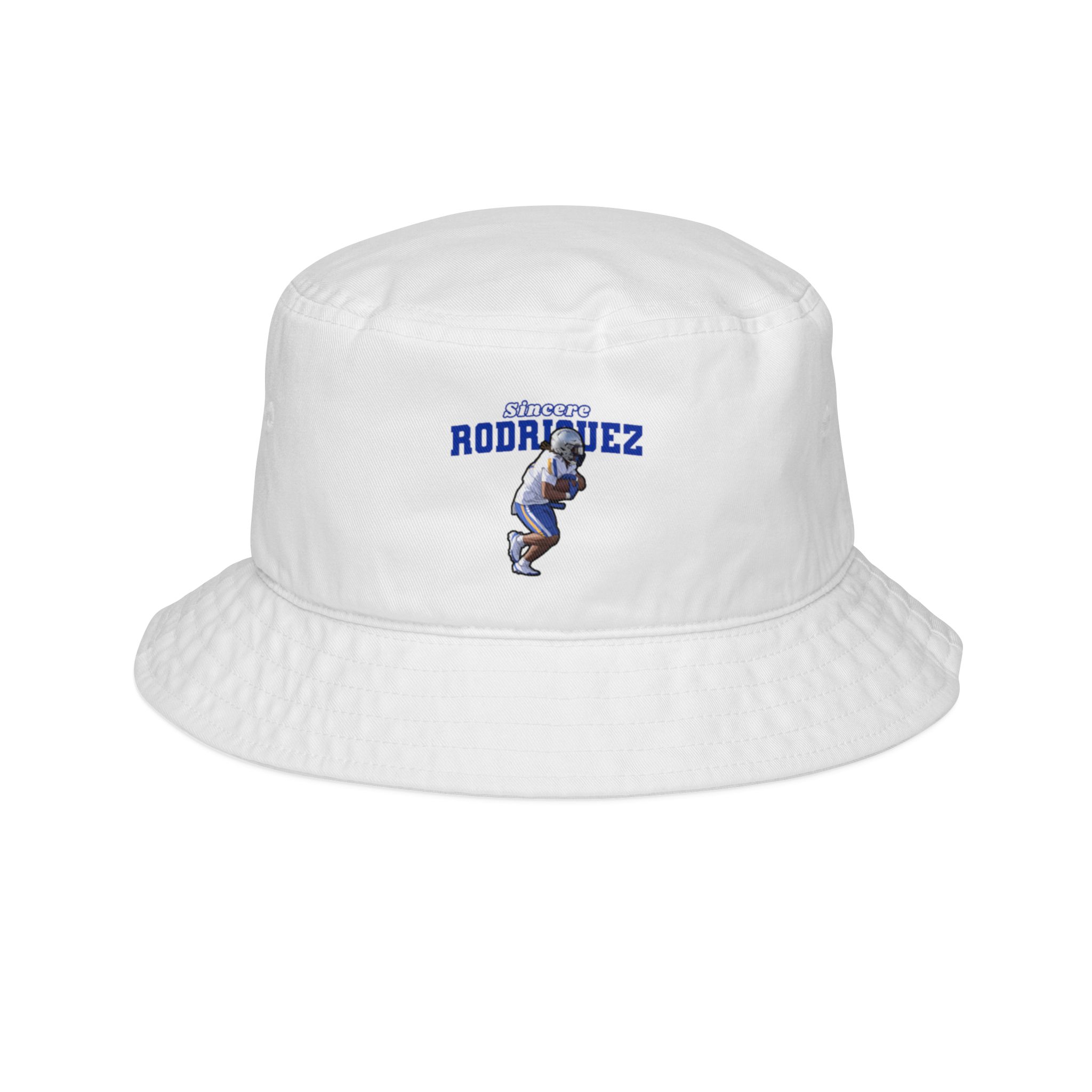 Bucket Hat — character_name_arch in White