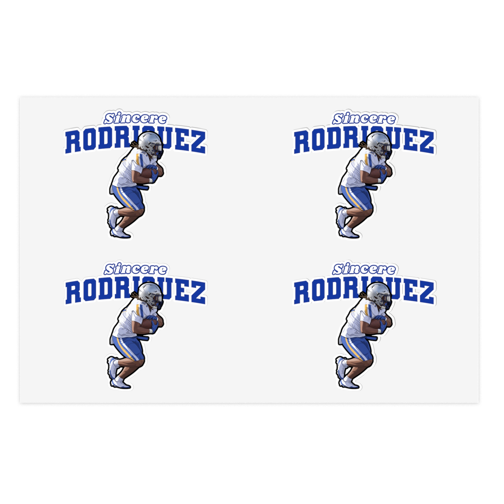 Sticker Sheet — character_name_arch in Classic