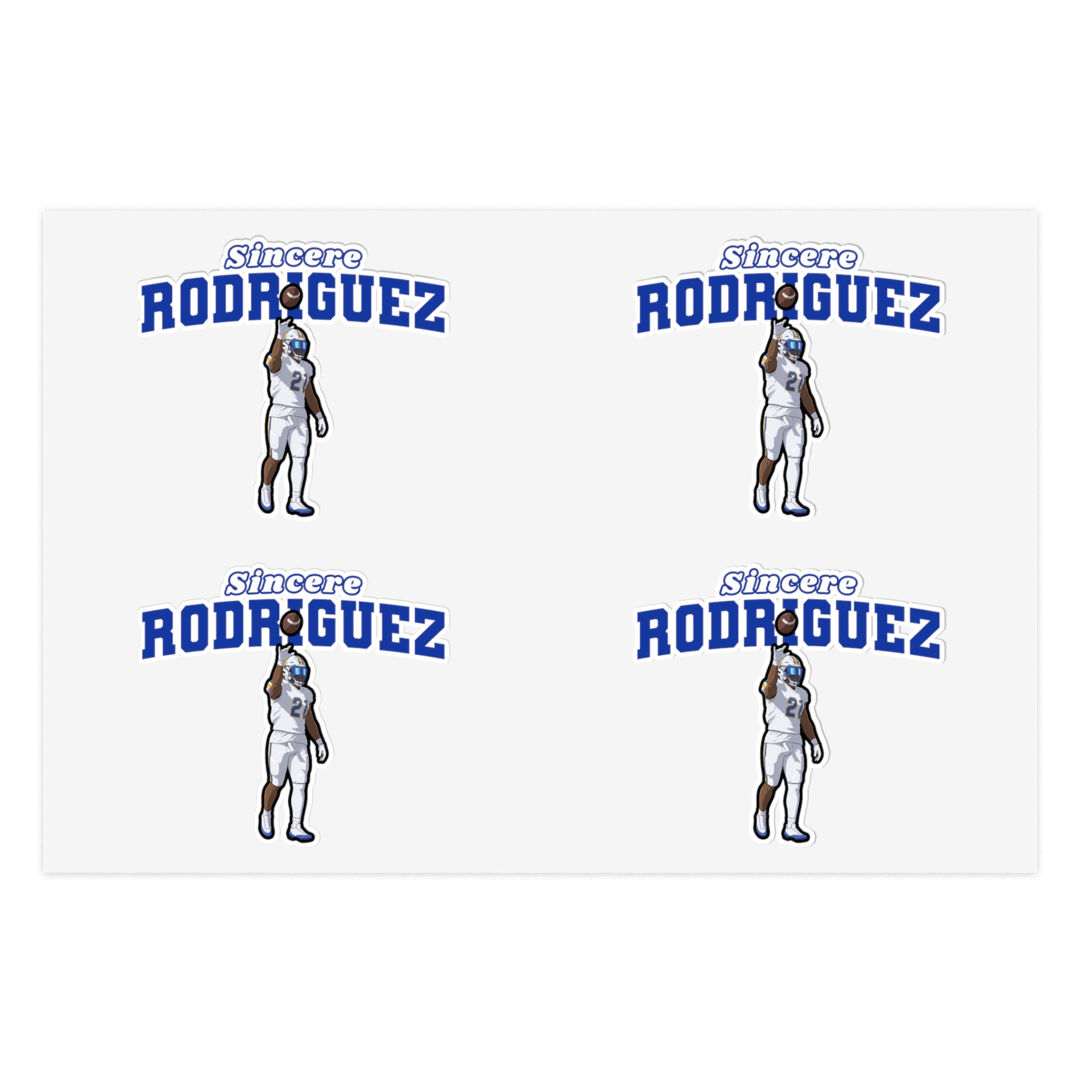 Sticker Sheet — character_name_arch in Classic