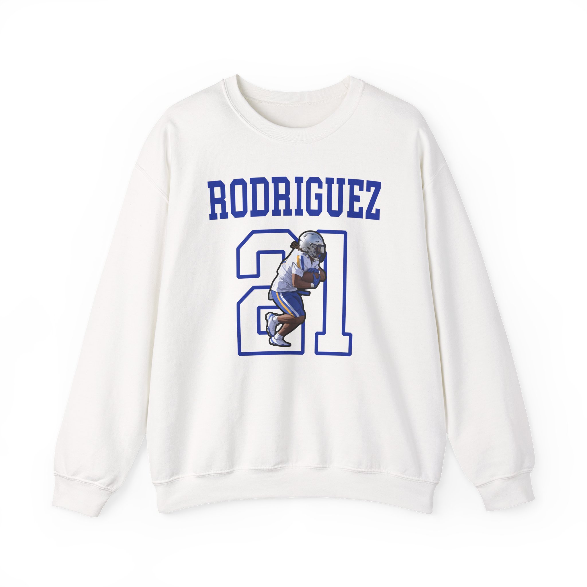Crewneck Sweatshirt — character_shirsey in White