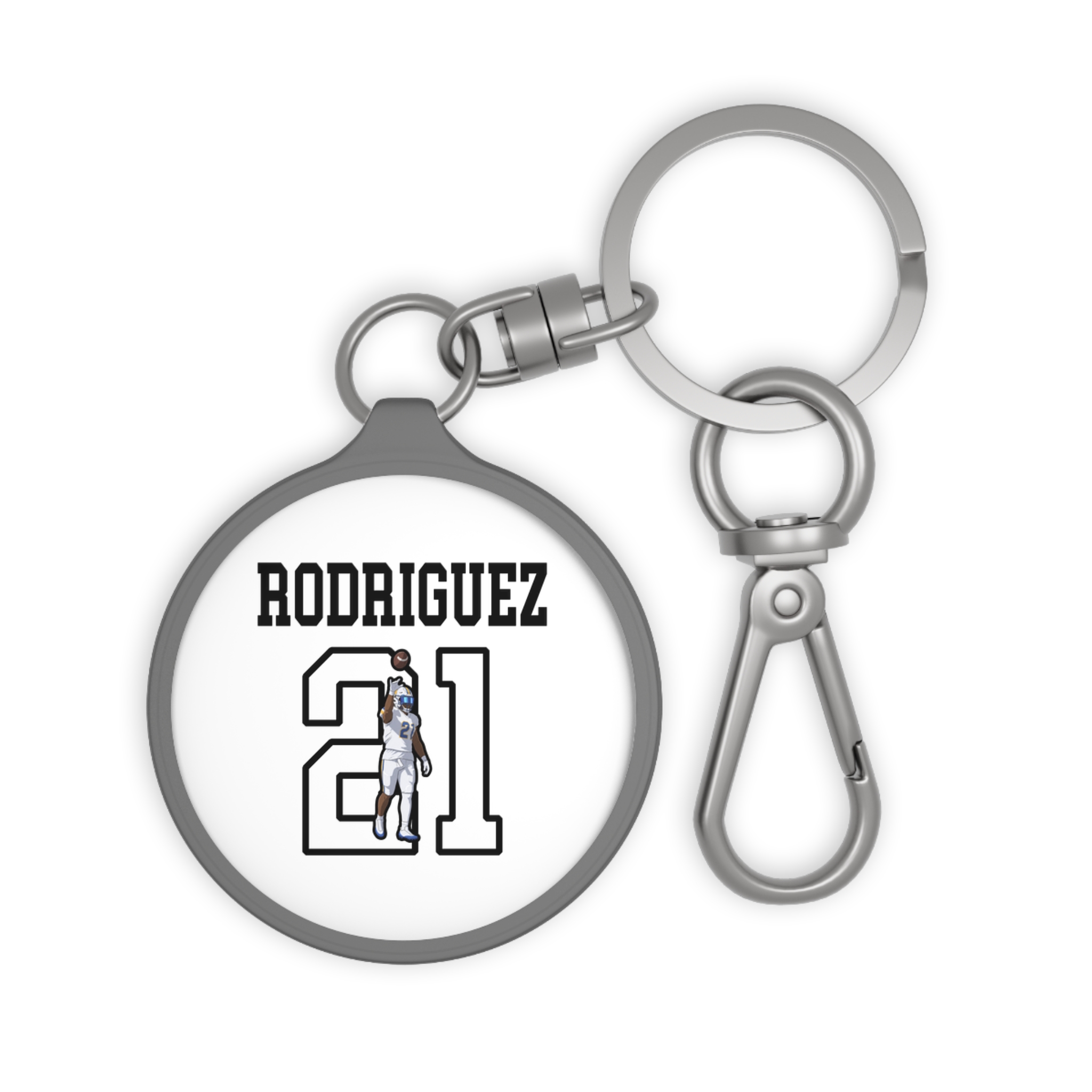Keychain — character_shirsey in Grey