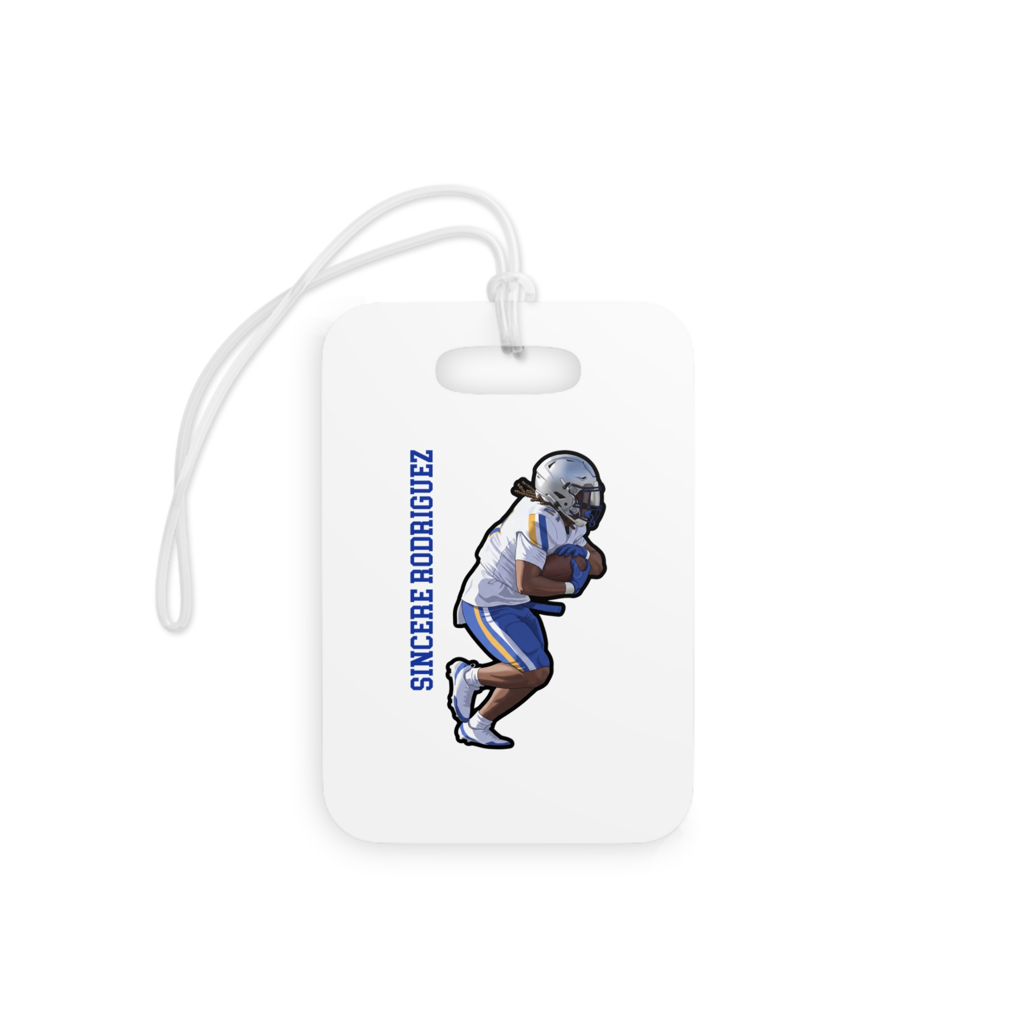Bag Tag — character_name_vertical in Classic
