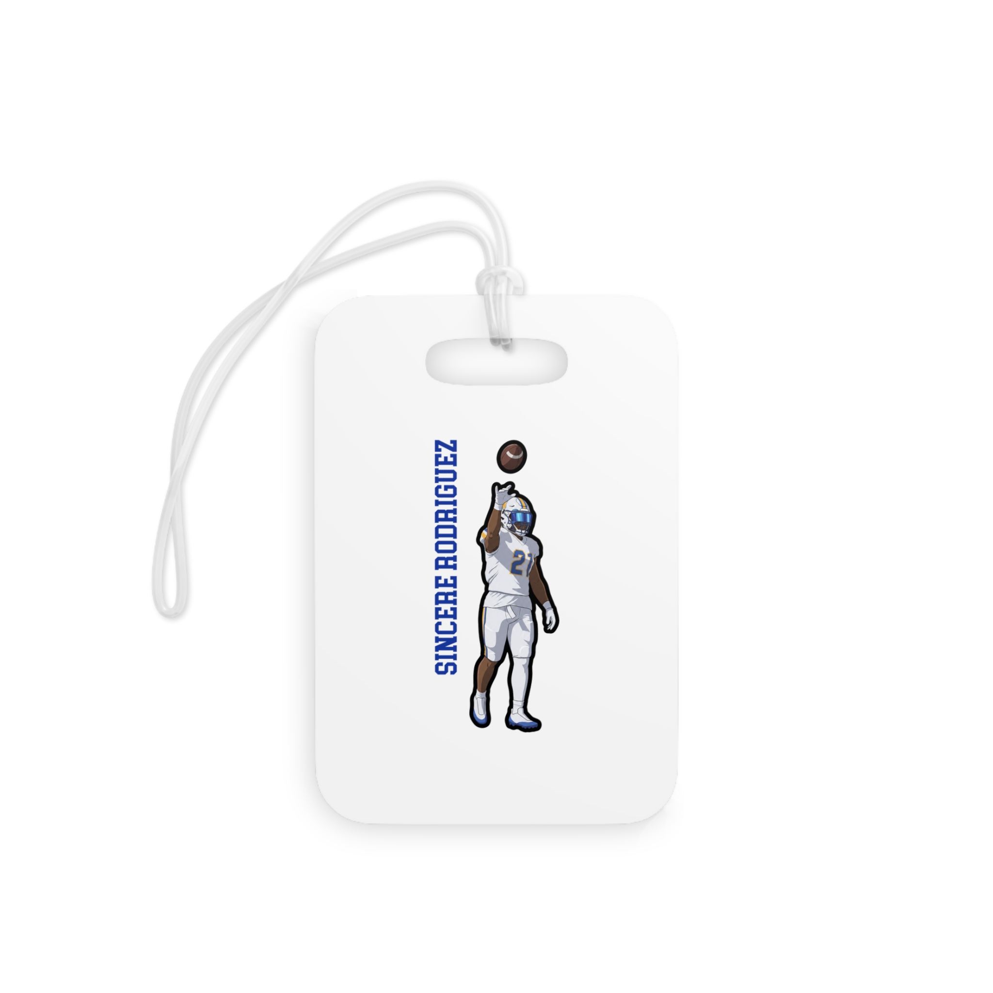 Bag Tag — character_name_vertical in Classic