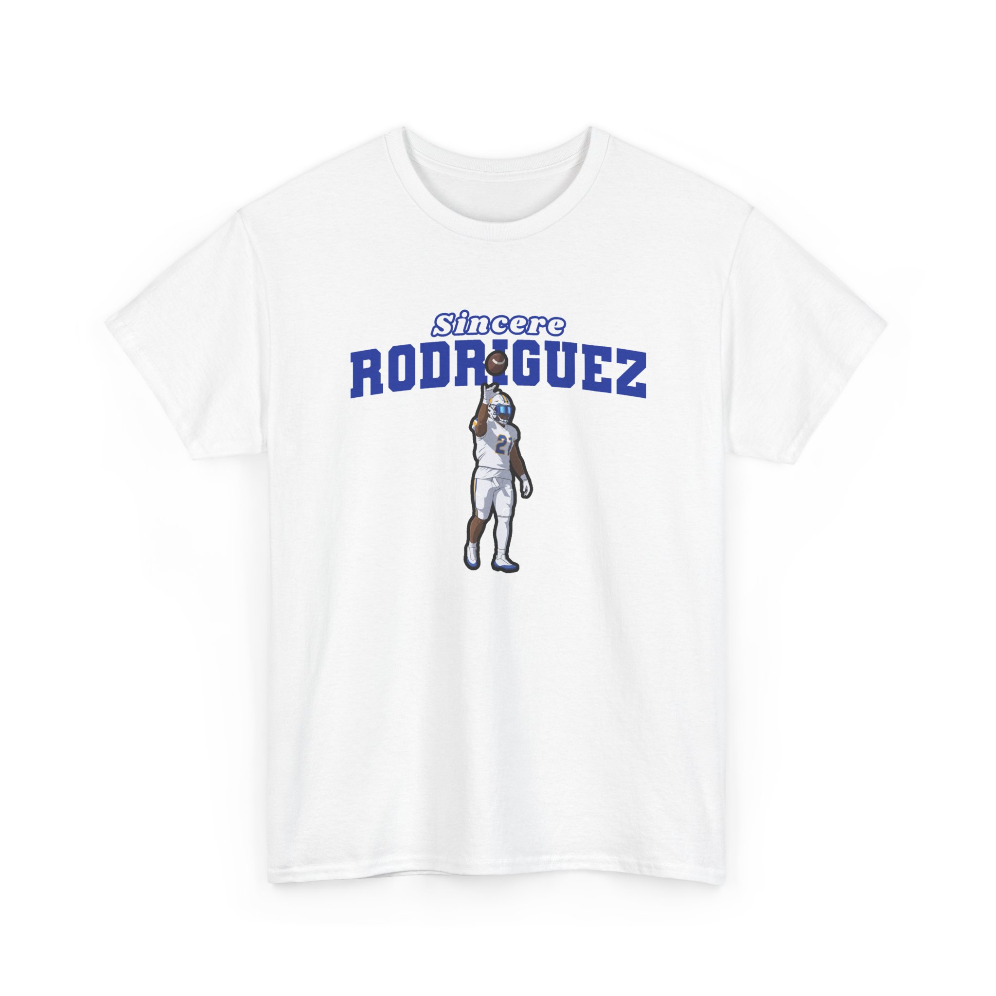 Tee — character_name_arch in White