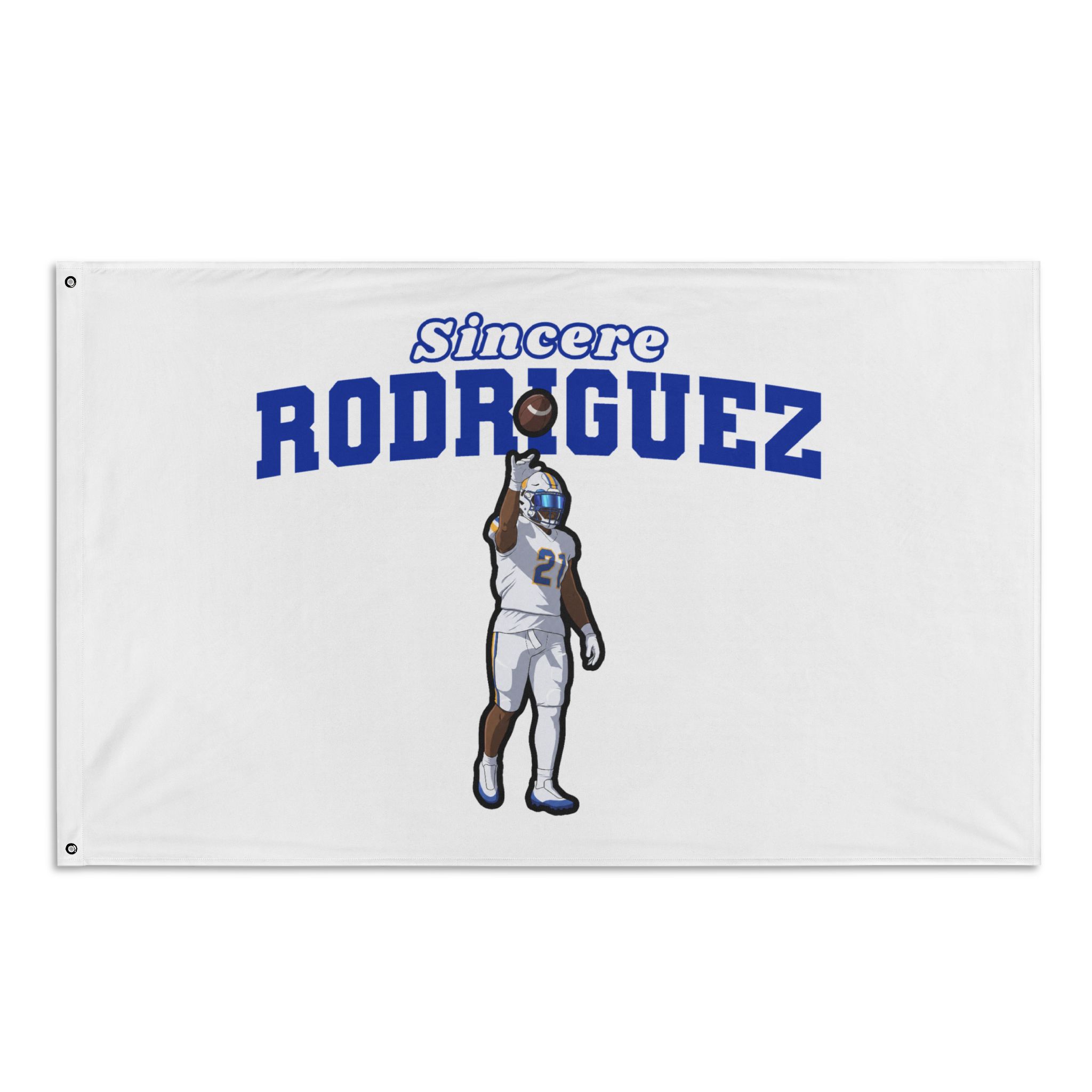Flag (35 × 56 in) — character_name_arch in Classic