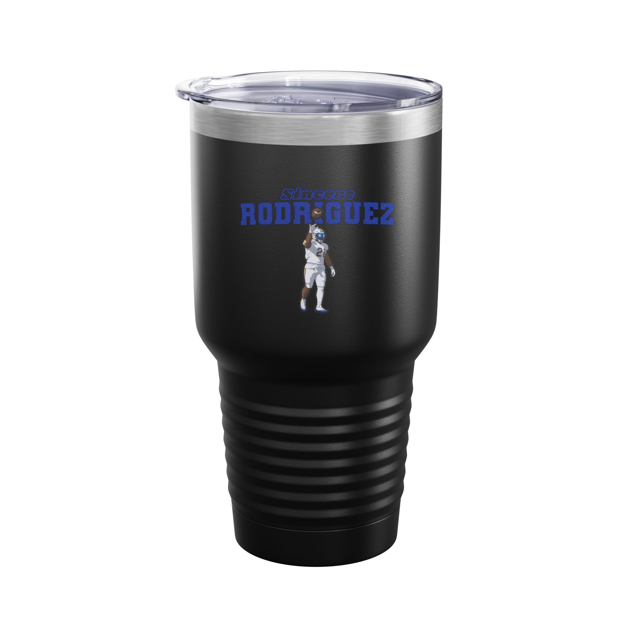 30oz Tumbler — character_name_arch in Black