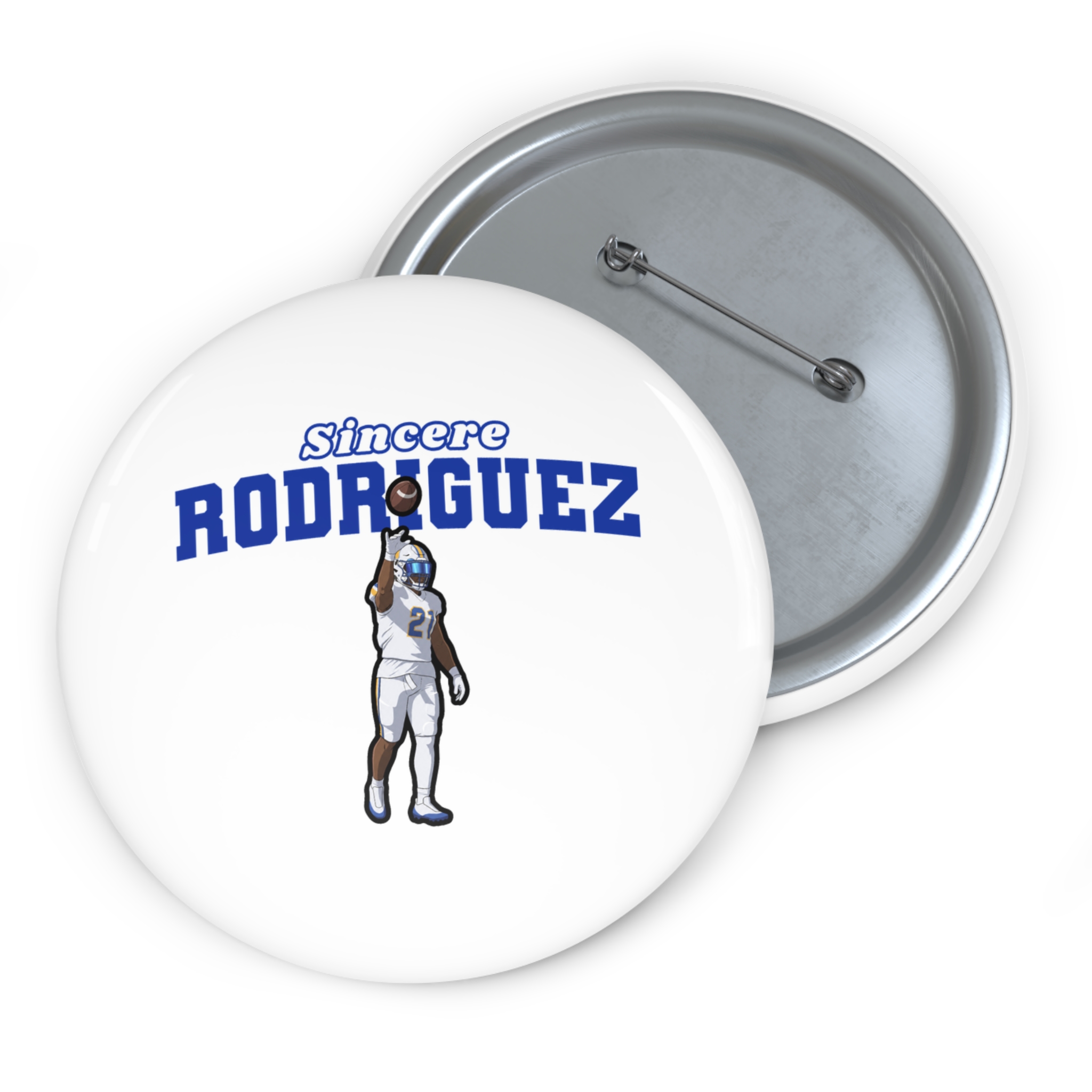 Game Day Pin — character_name_arch in Classic