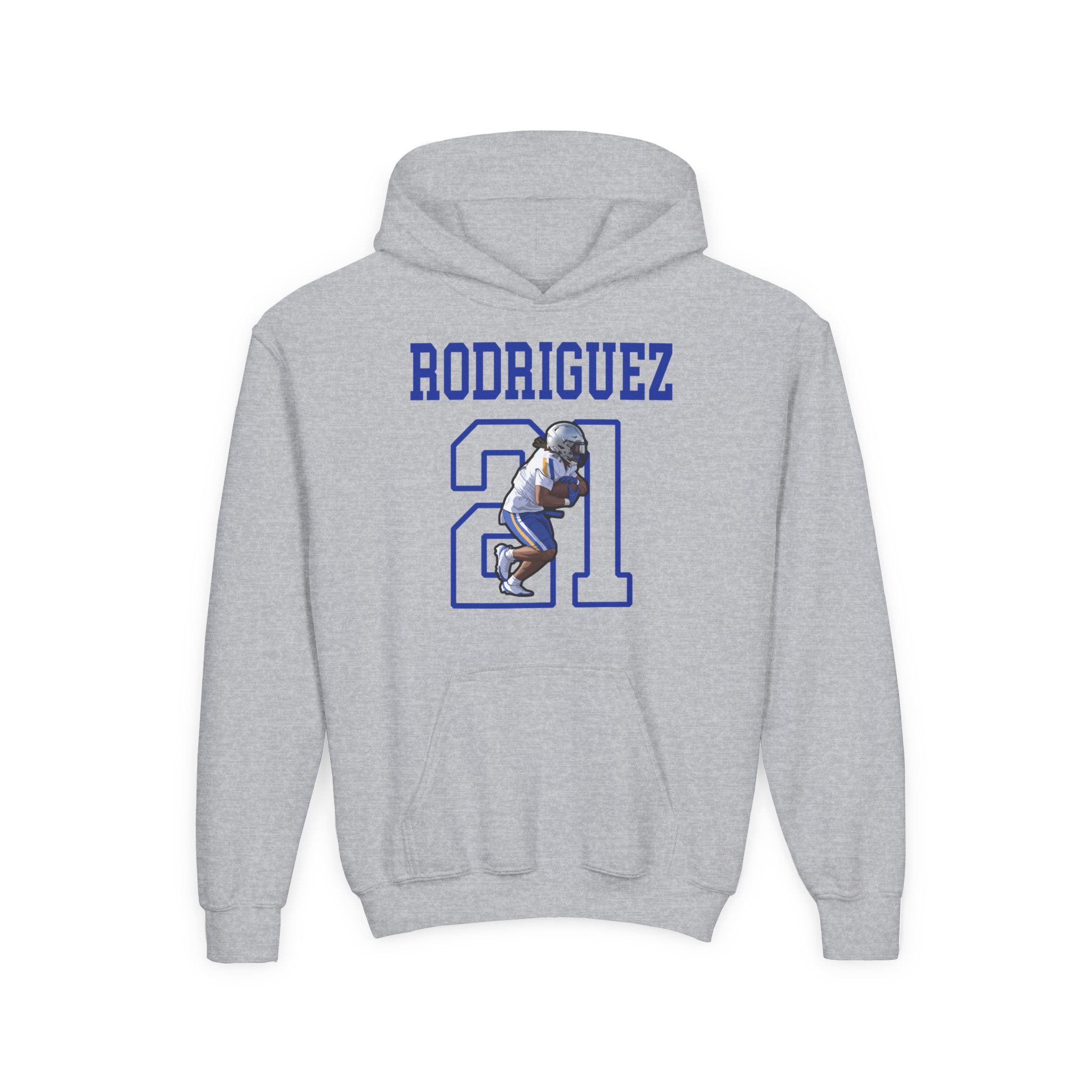 Youth Hoodie — character_shirsey in Grey