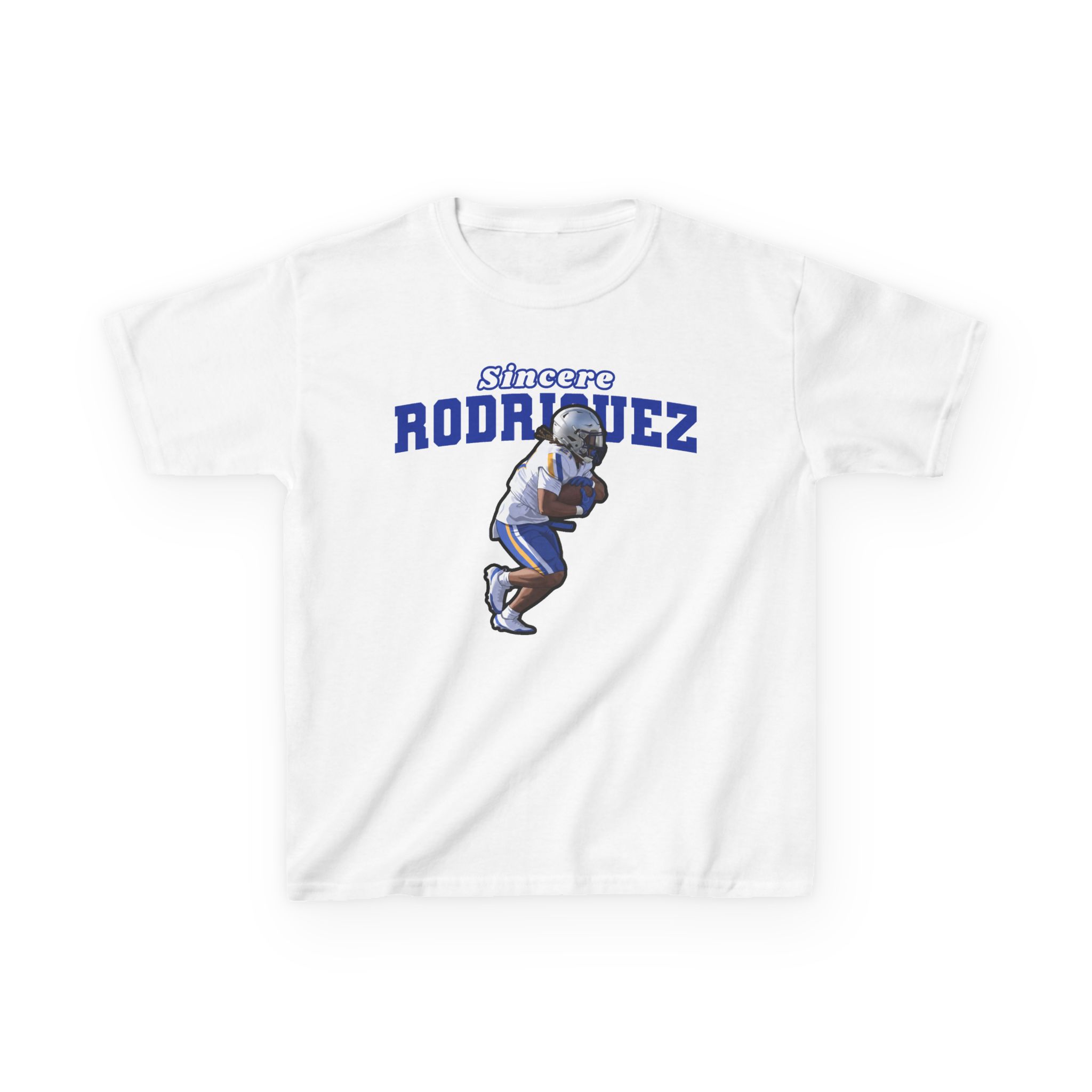 Youth Tee — character_name_arch in White