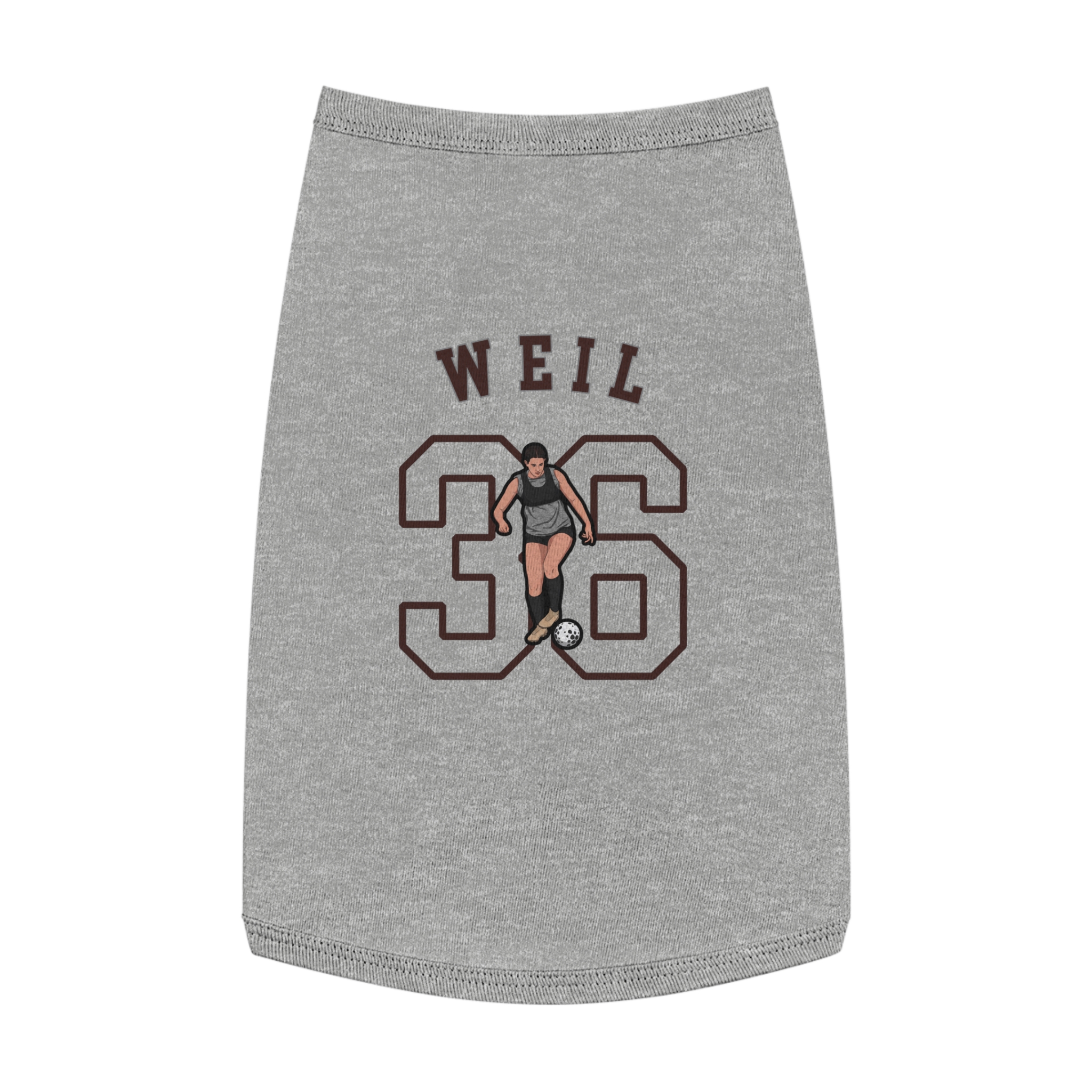 Pet Tank Top — character_shirsey_arch in White
