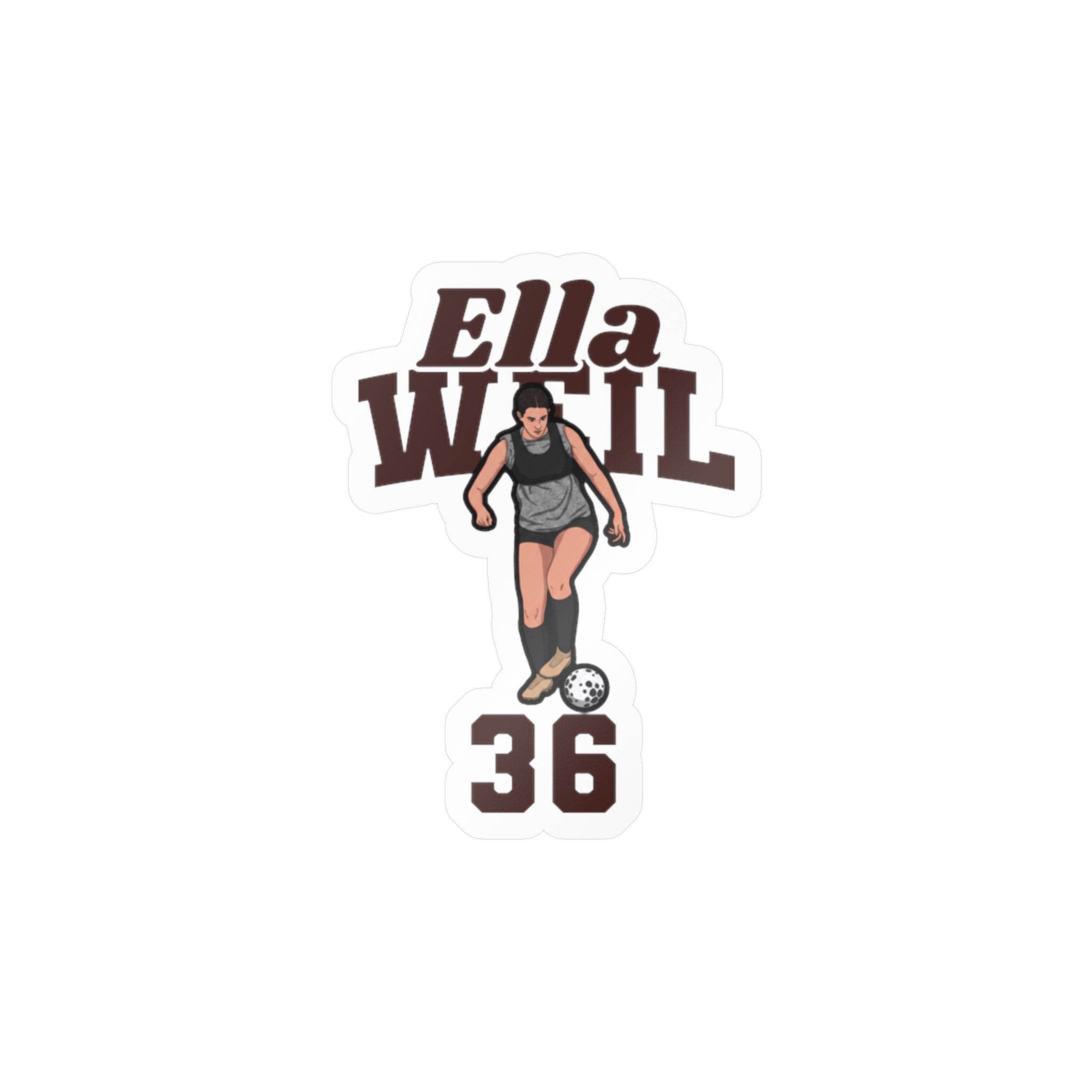 Vinyl Sticker — character_signature_arch in Classic