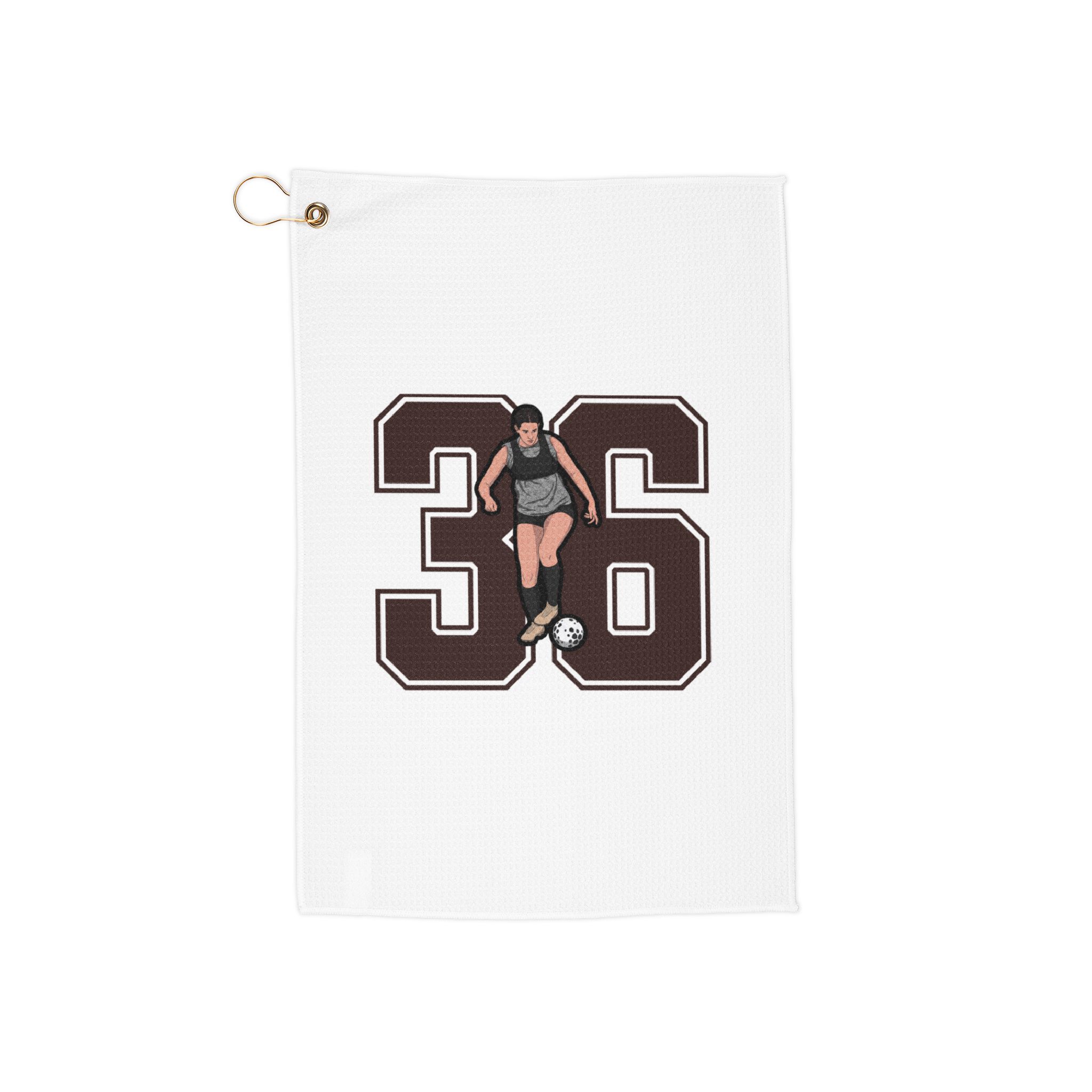 Golf Towel — character_number in Classic