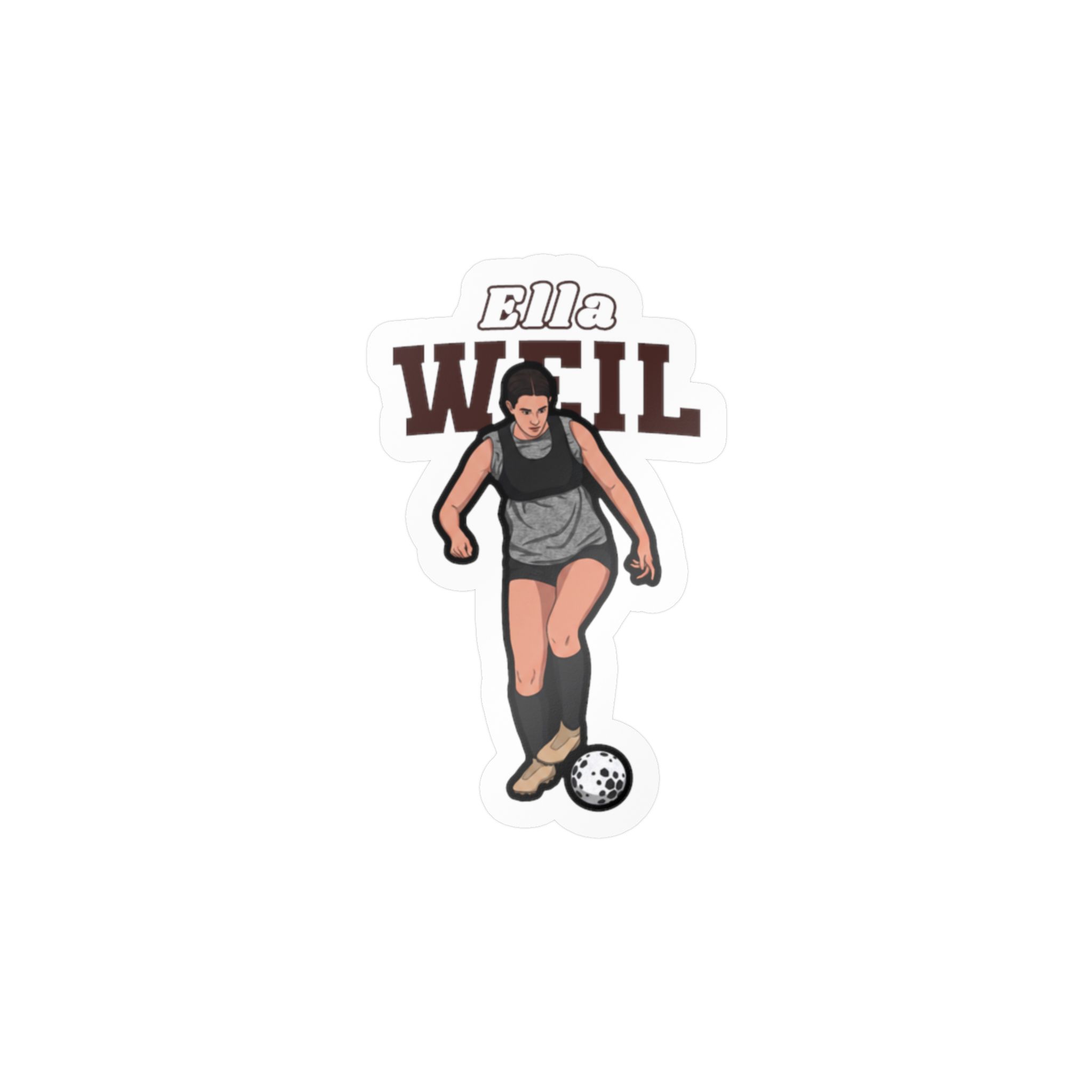 Vinyl Sticker — character_name_arch in Classic