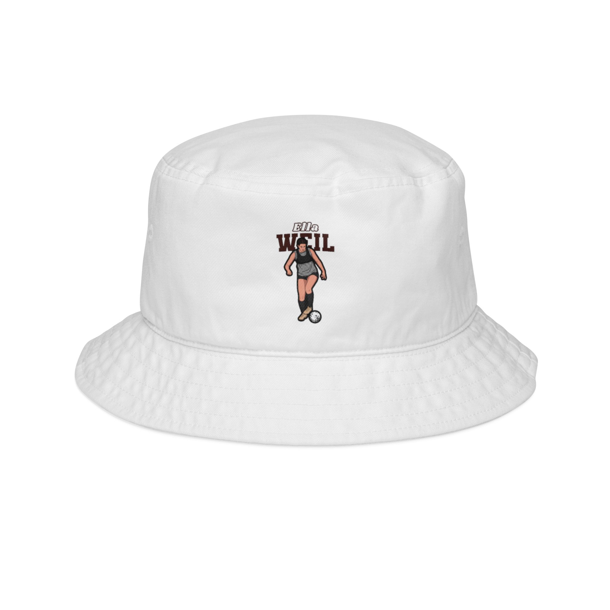 Bucket Hat — character_name_arch in White