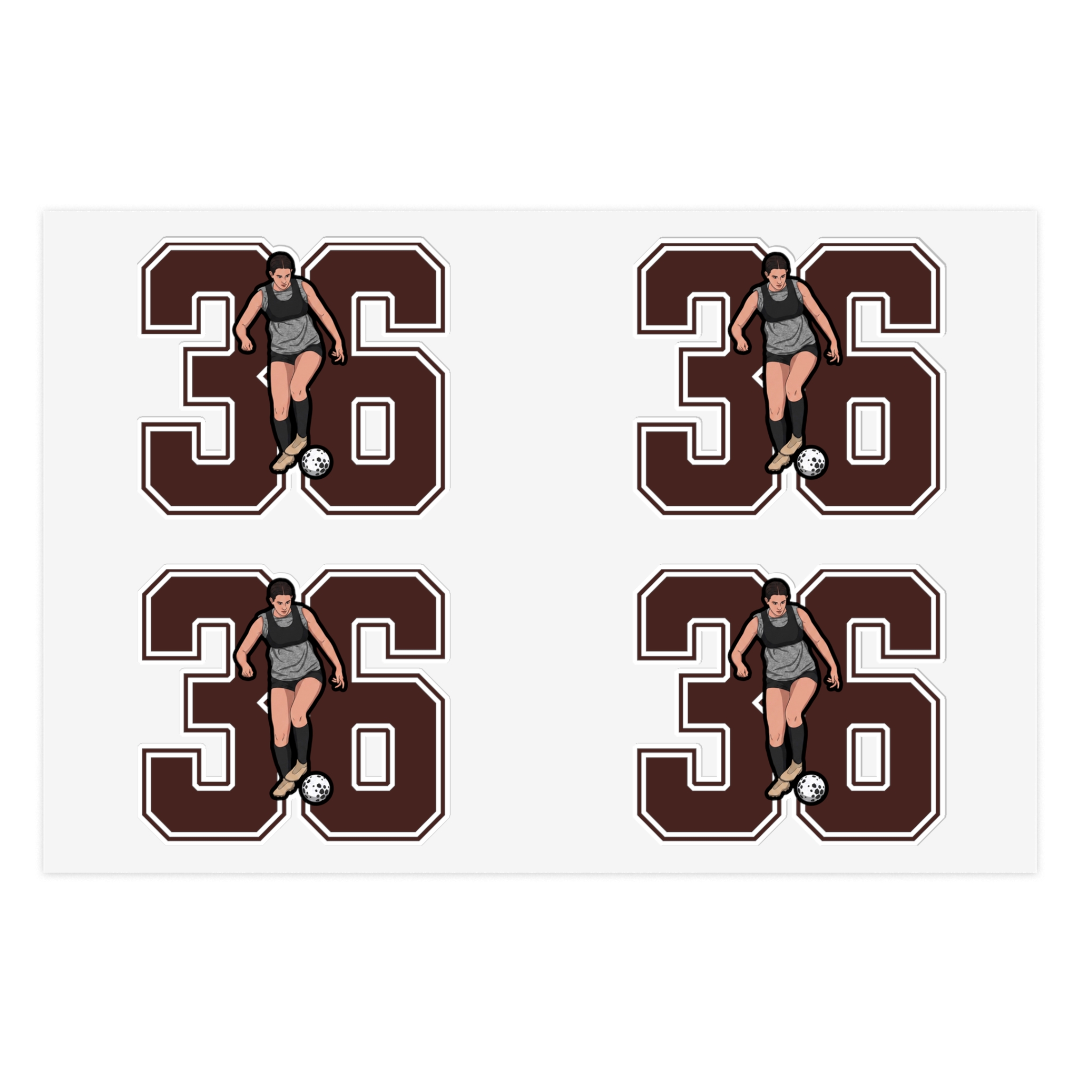 Sticker Sheet — character_number in Classic