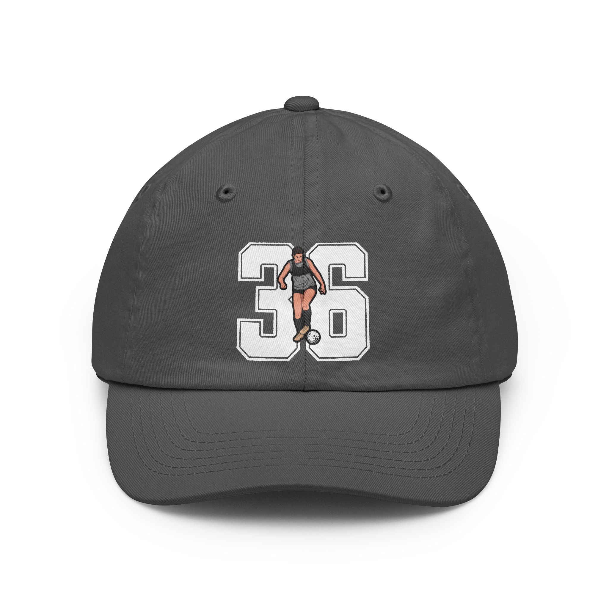 Classic Cap — character_number in Grey