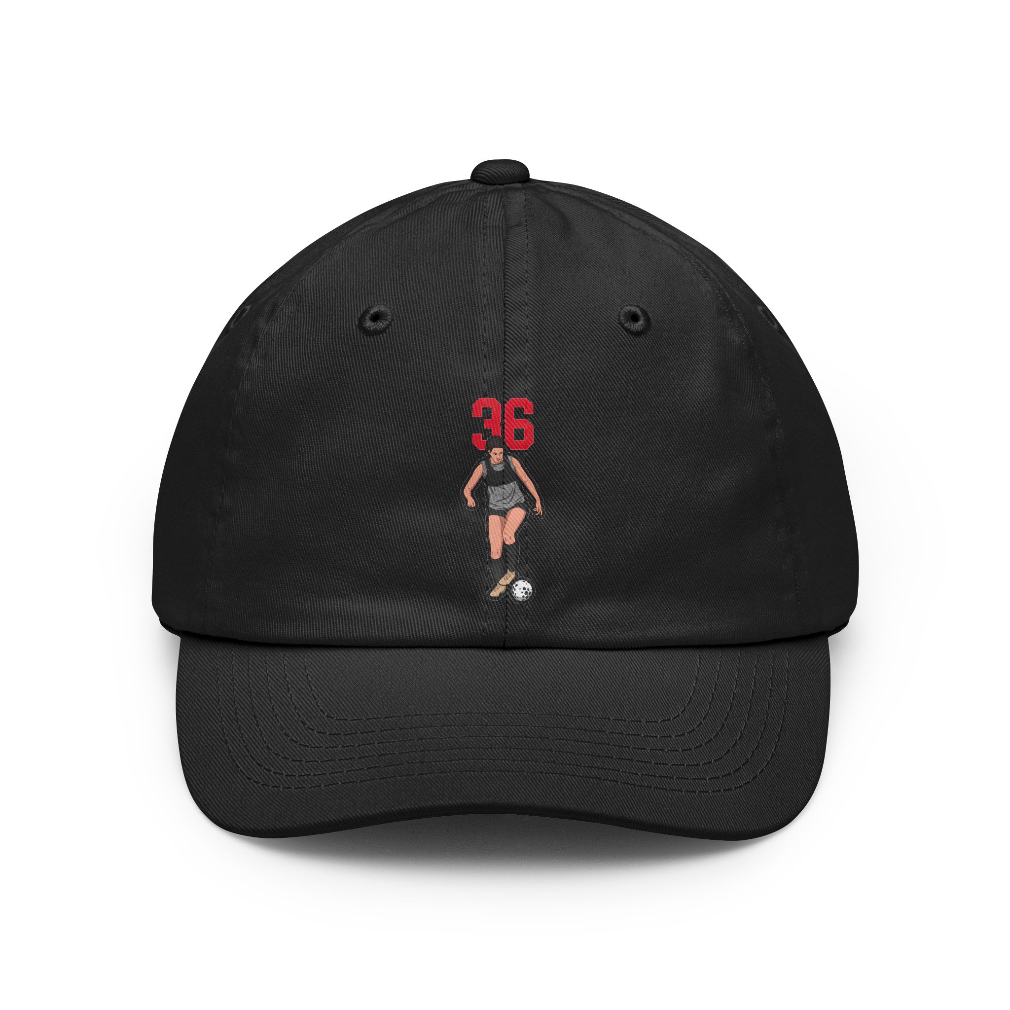 Classic Cap — character_number_top in Black