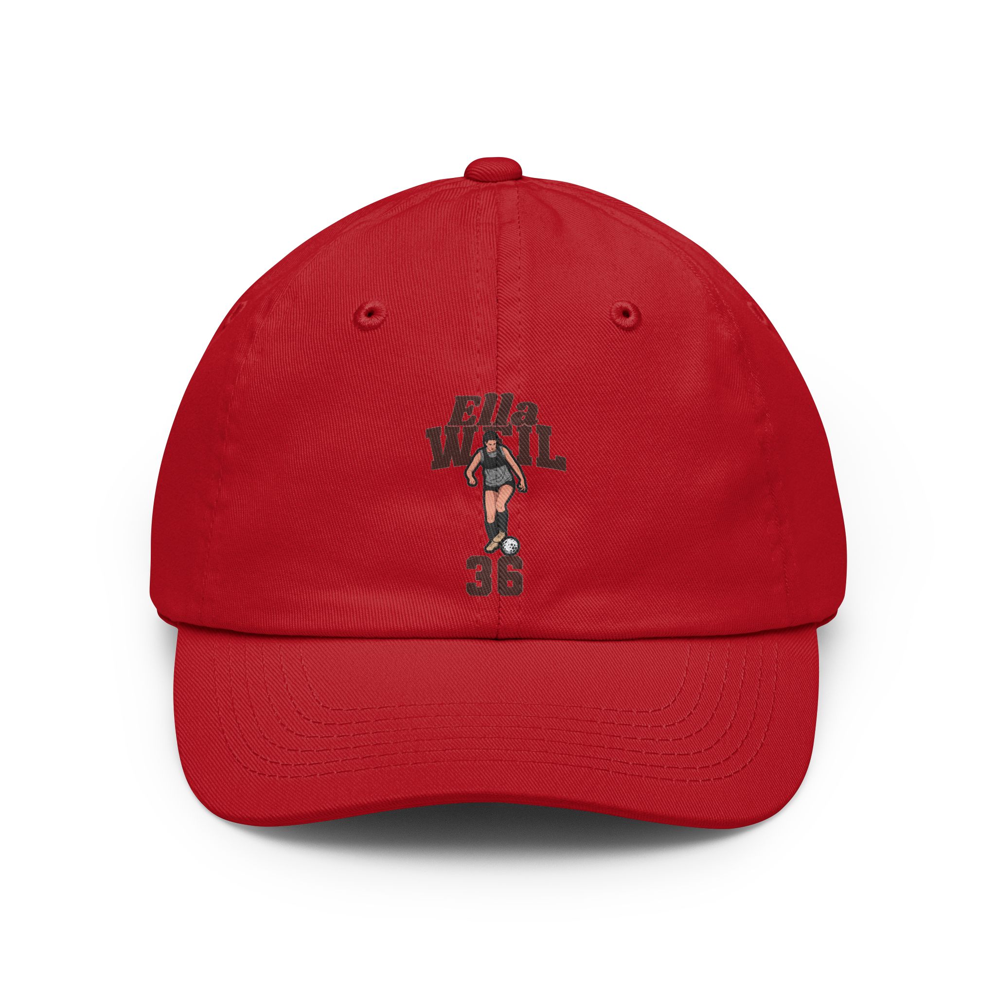 Classic Cap — character_signature_arch in Red